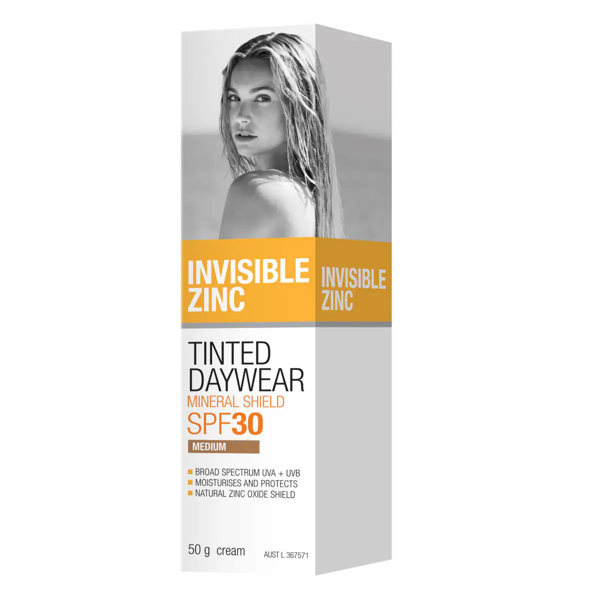 Thumbnail Invisible Zinc Tinted Day Wear Medium SPF30+ 50g