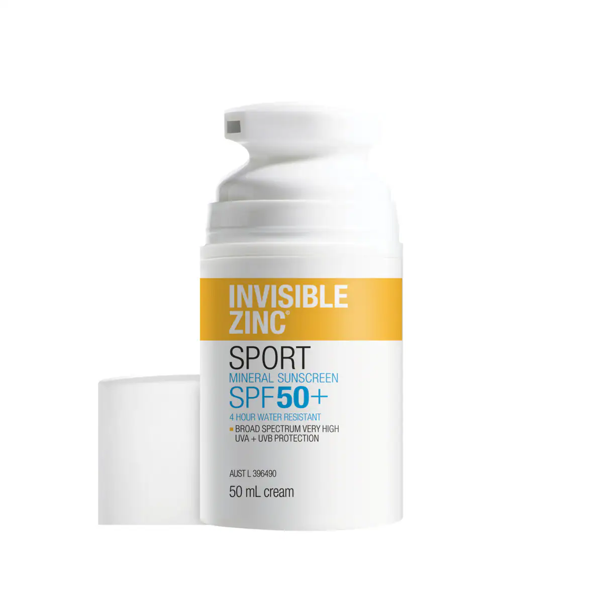 Thumbnail Invisible Zinc Sunscreen 4 Hour Water Resistant SPF50+ 50ml