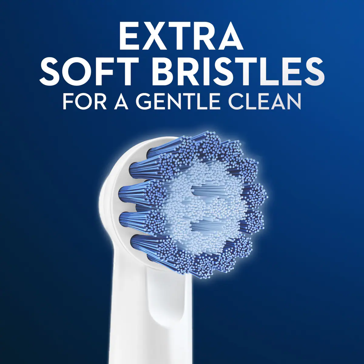 Thumbnail Oral B Sensitive Clean Replacement Toothbrush Heads 2 Pack