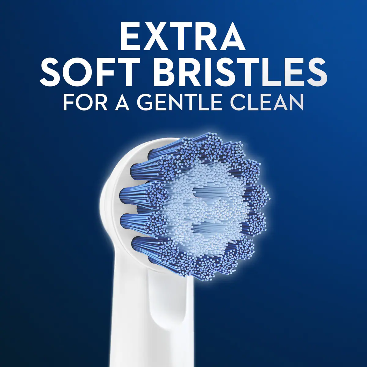 Thumbnail Oral B Sensitive Clean Replacement Toothbrush Heads 2 Pack