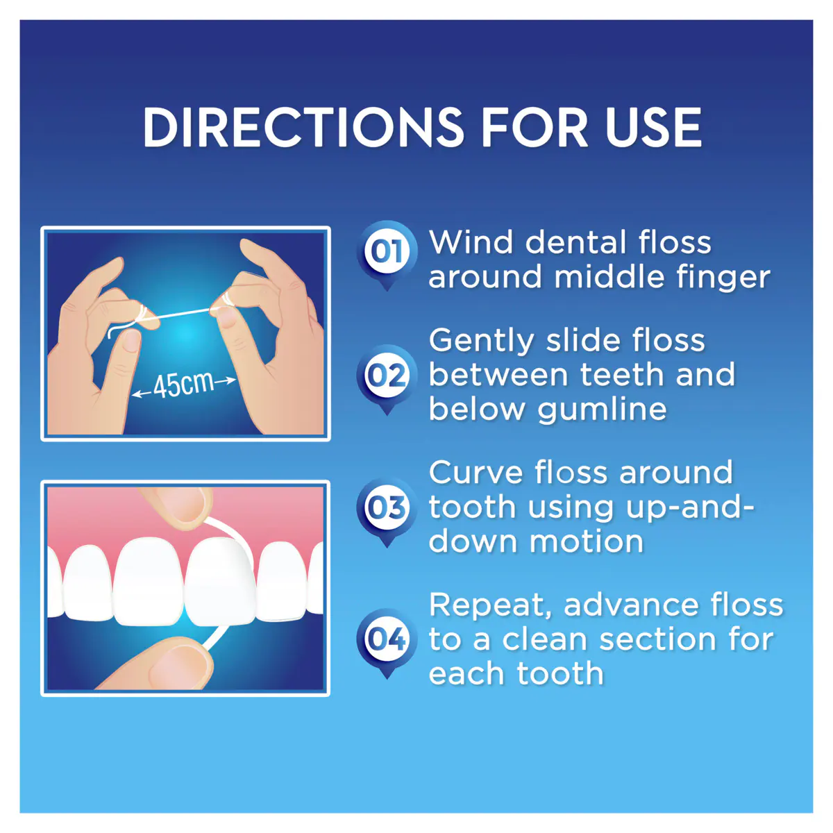 Thumbnail Oral B Superfloss Dental Floss Pre-Cut Strands 50 Pack