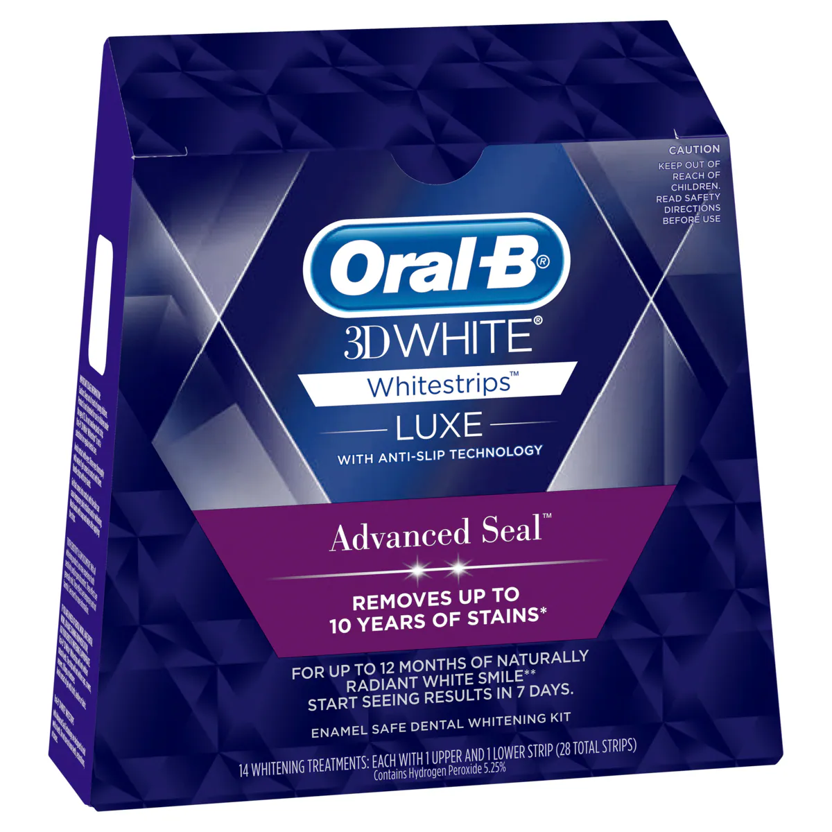 Thumbnail Oral B 3D White Luxe Whitening Treatments Advanced Seal 14 Pack