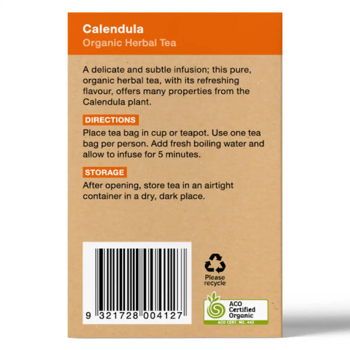 Thumbnail Planet Organic Calendula Herbal Tea Bags 25 Pack