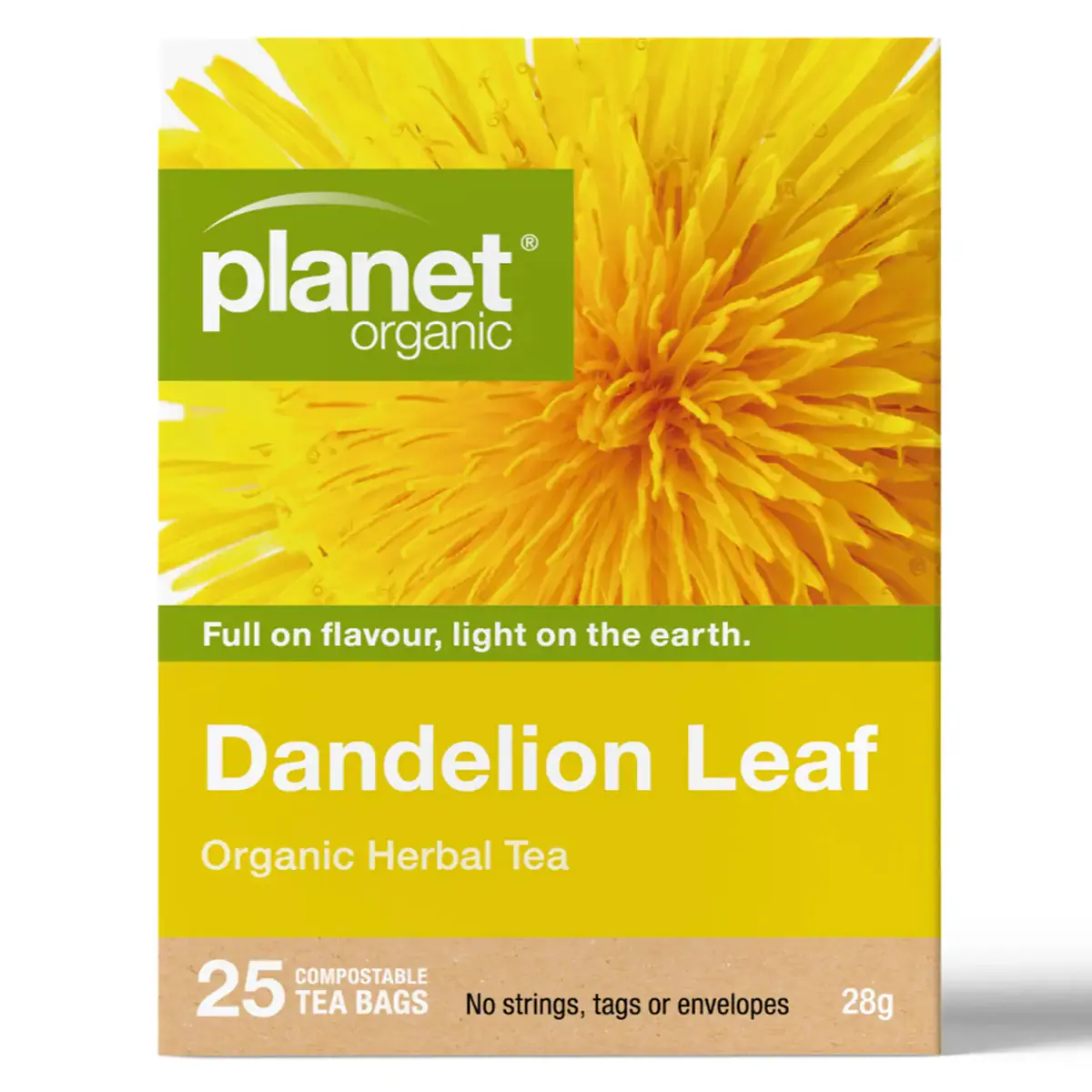 Thumbnail Planet Organic Dandelion Tea Bags 25 Pack