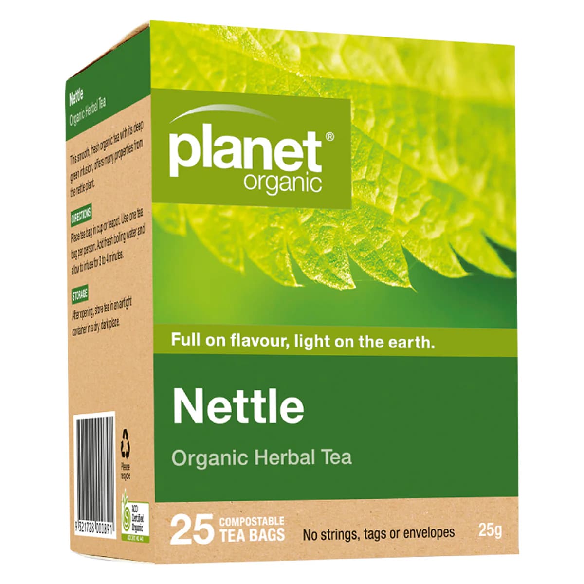 Thumbnail Planet Organic Nettle Herbal Tea Bags 25 Pack