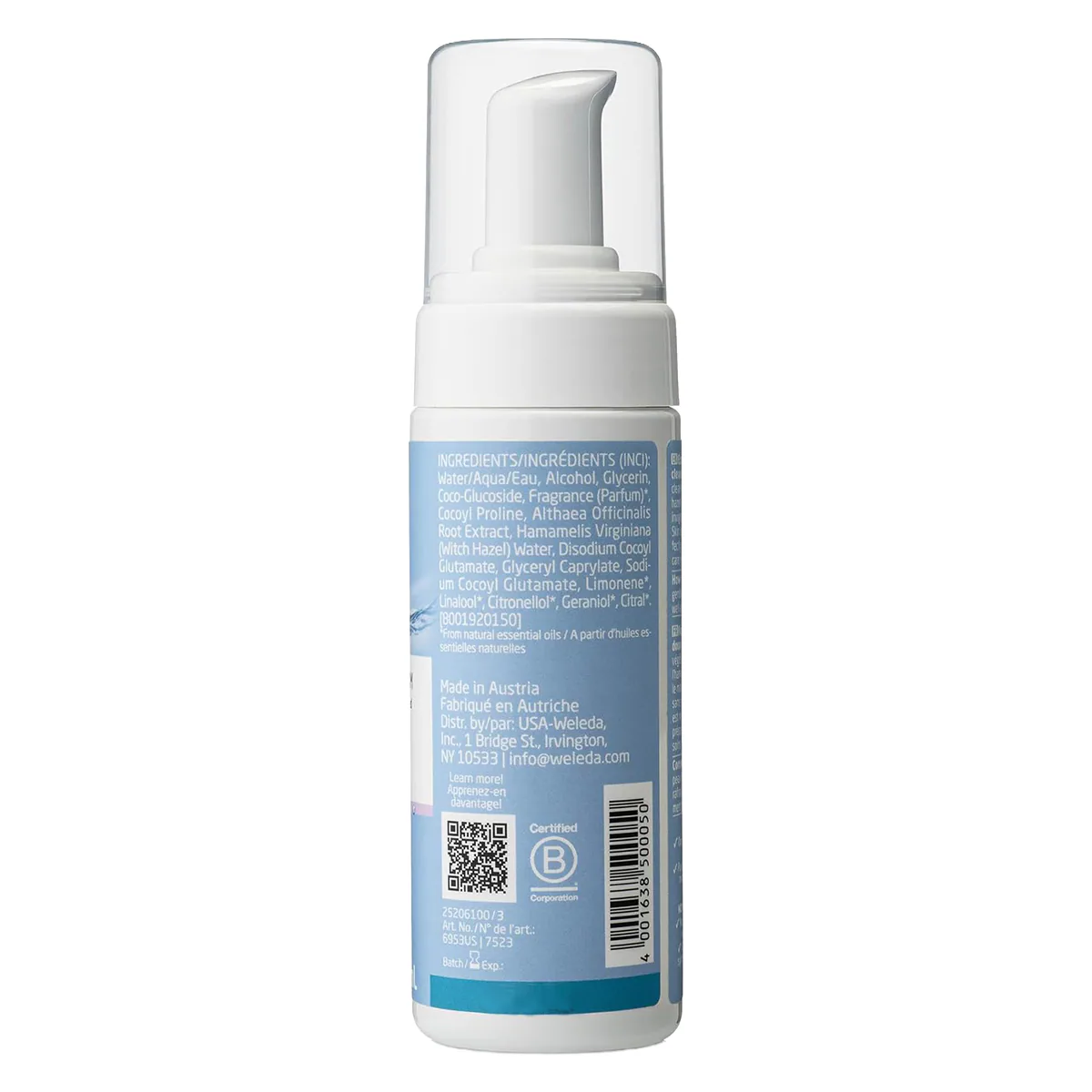 Thumbnail Weleda Gentle Cleansing Foam Witch Hazel 150ml