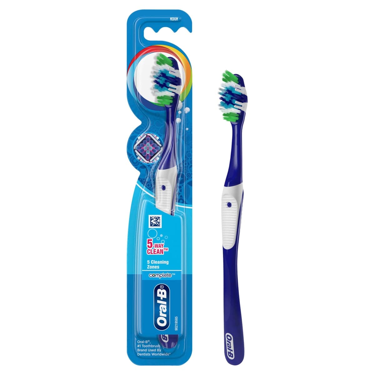Thumbnail Oral B Complete 5 Way Clean Toothbrush Medium 1 Pack