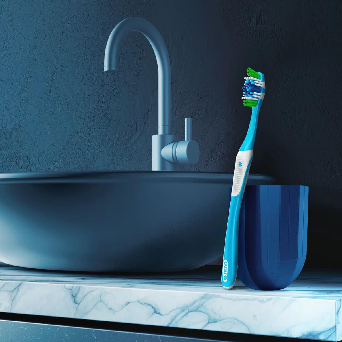 Thumbnail Oral B Complete 5 Way Clean Toothbrush Medium 1 Pack