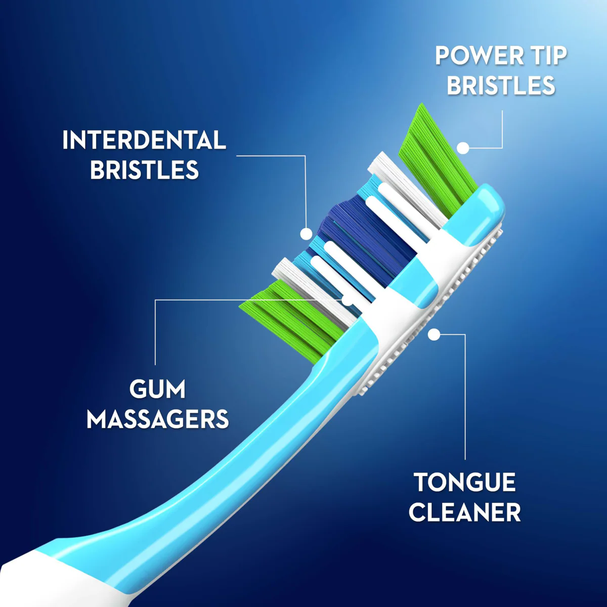 Thumbnail Oral B Complete 5 Way Clean Toothbrush Medium 1 Pack
