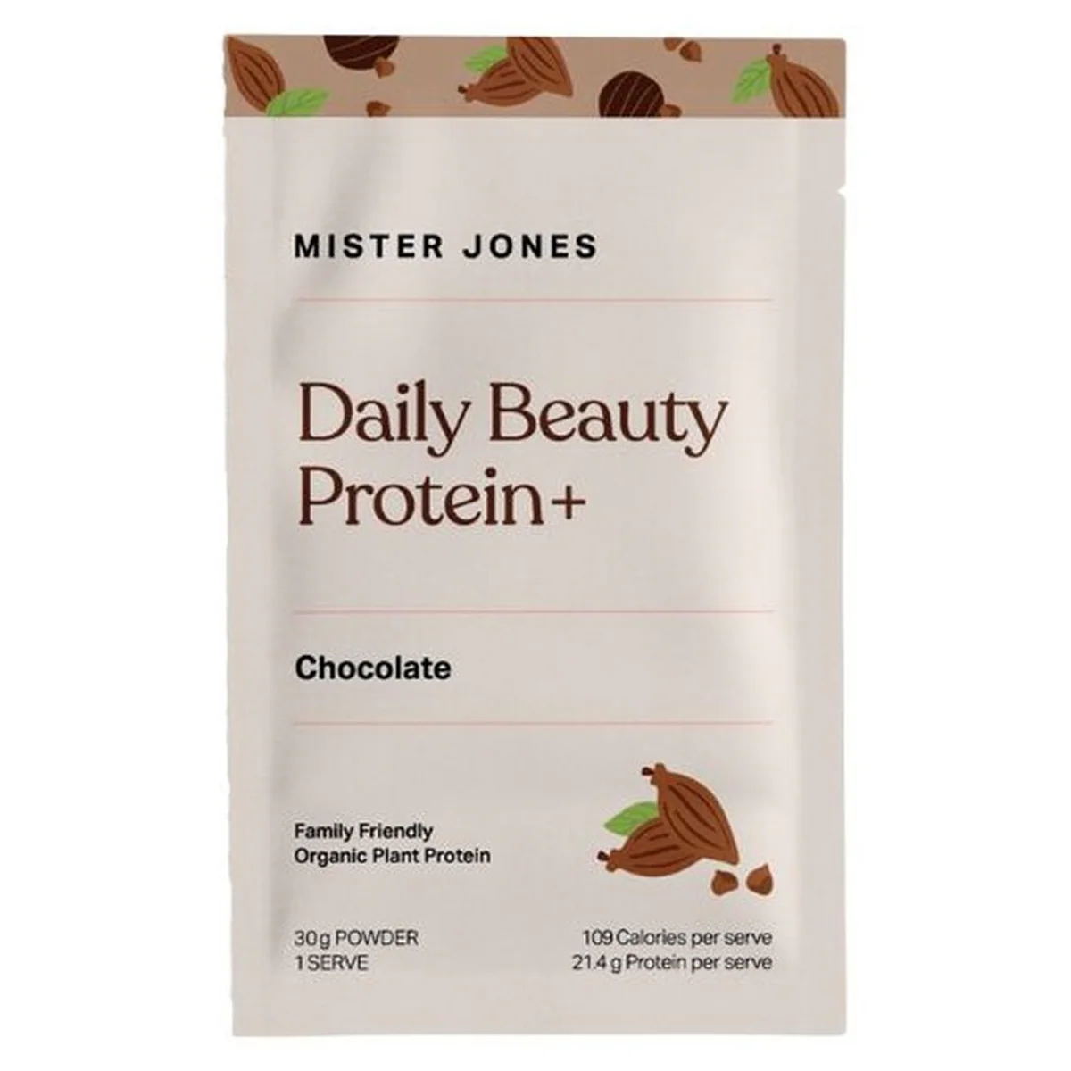 Thumbnail Mister Jones Daily Beauty Protein Choc Sachet 30g GWP