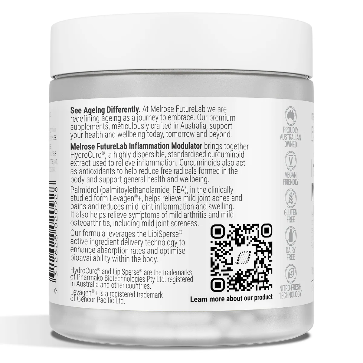 Thumbnail Melrose Futurelab Inflammation Modulator 30 Capsules