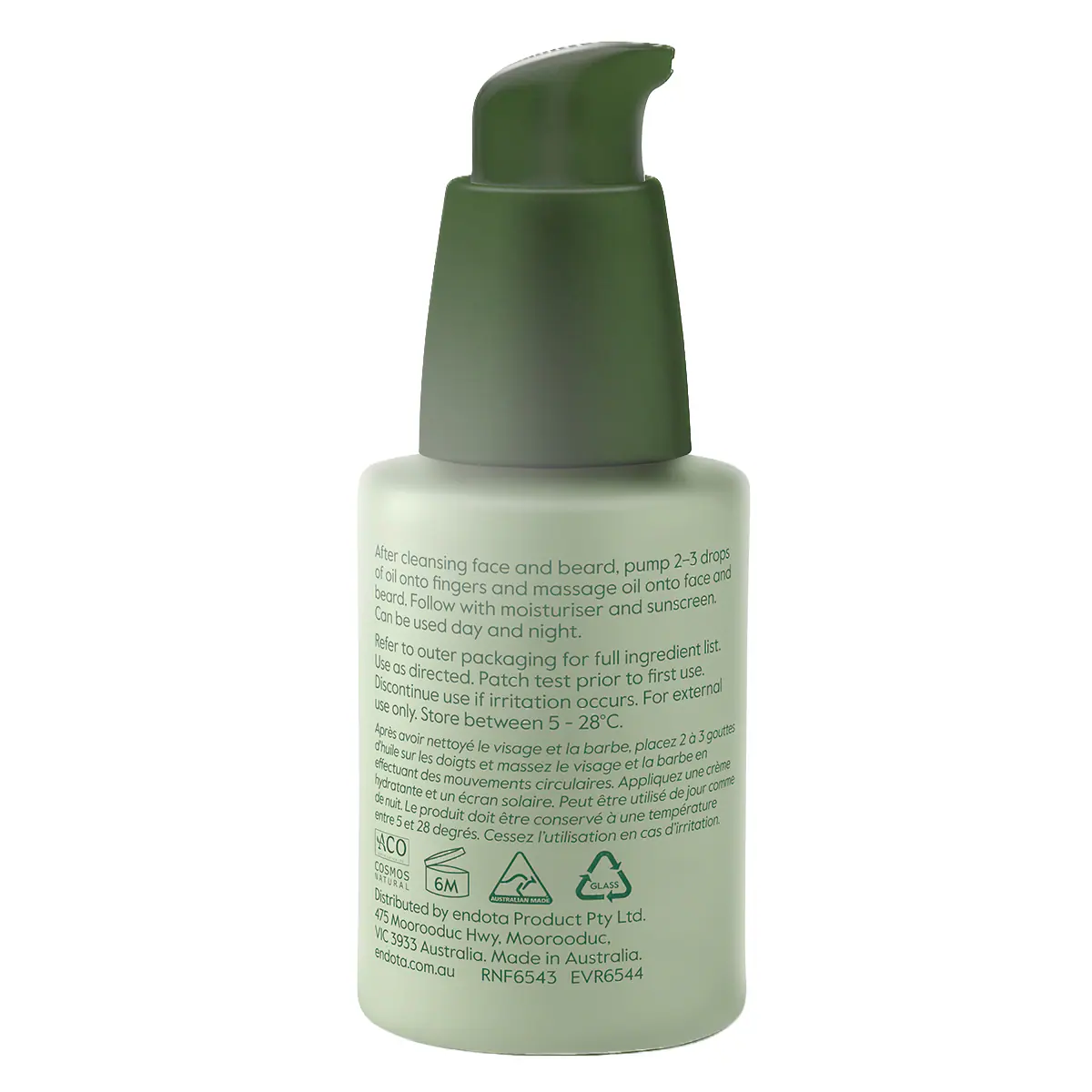 Thumbnail Endota Face & Beard Oil 30ml