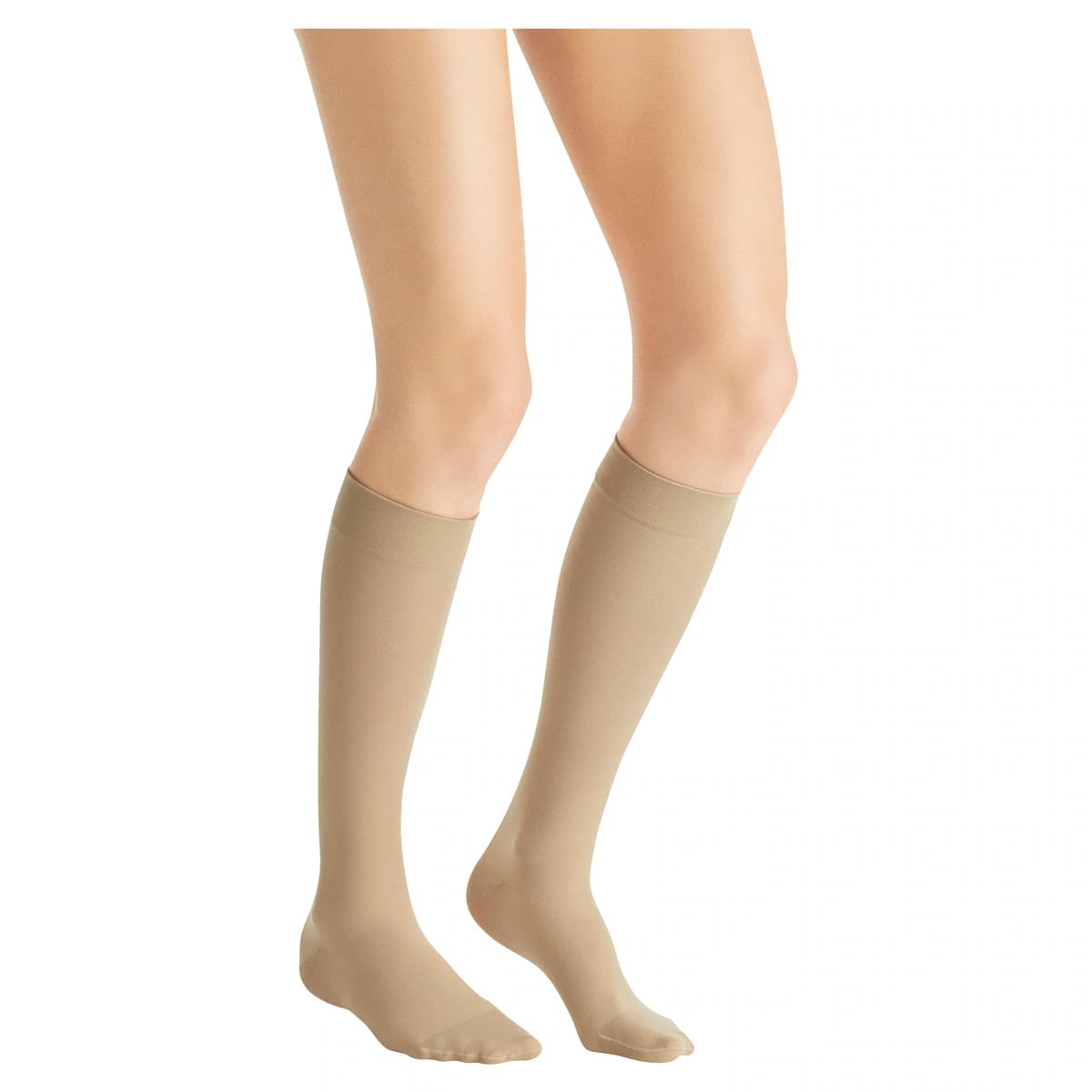 Thumbnail Jobst UltraSheer Compression Stockings Knee High 15-20 mmHg Natural M