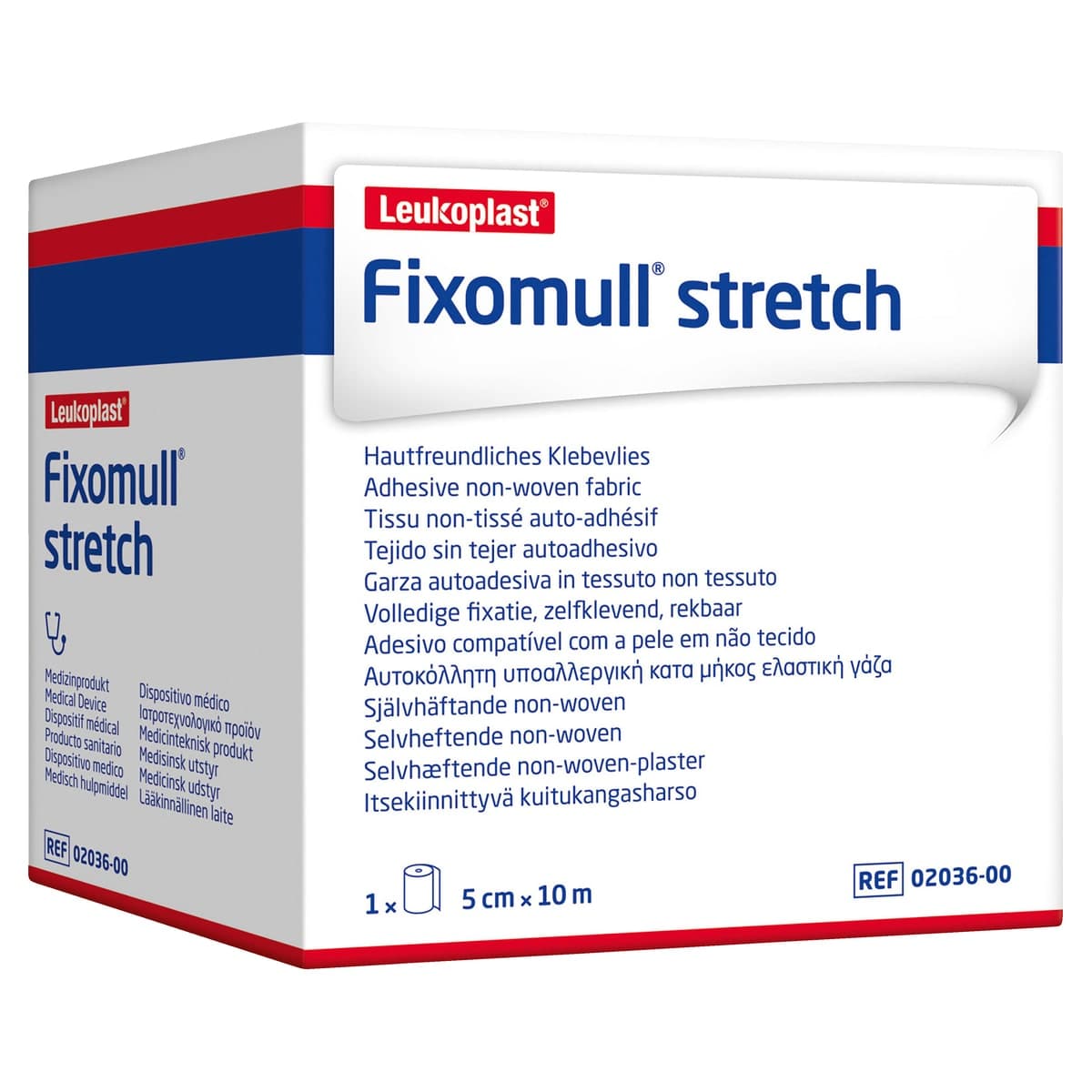 Thumbnail Fixomull Low Allergy Stretch Tape 5cm x 10m
