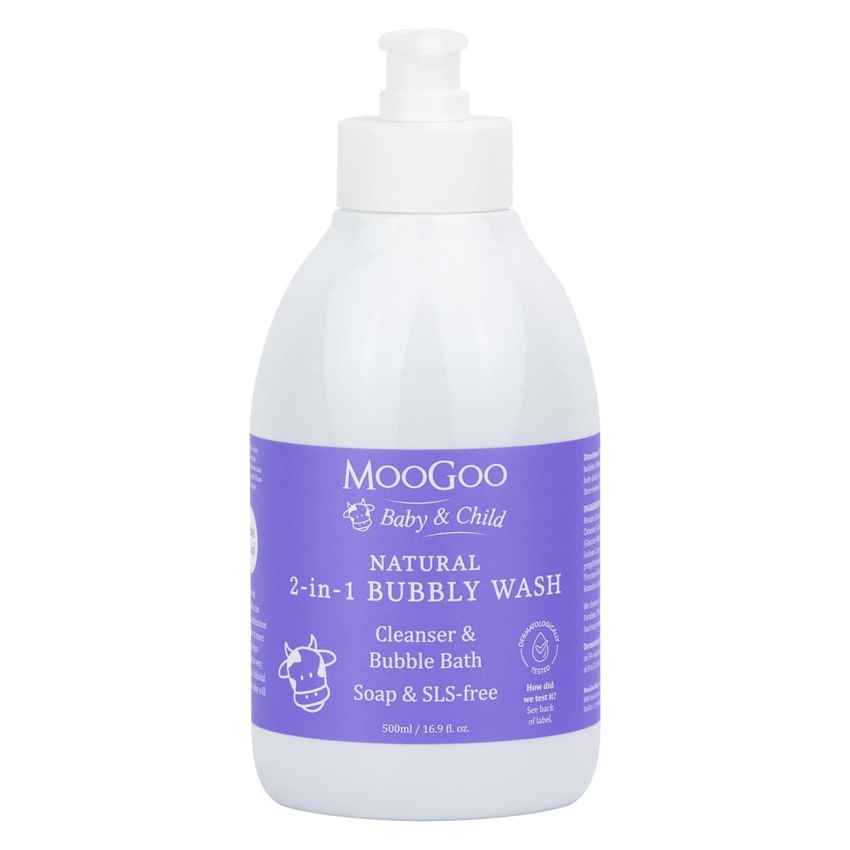 Thumbnail MooGoo Baby 2-in-1 Bubbly Wash 500ml