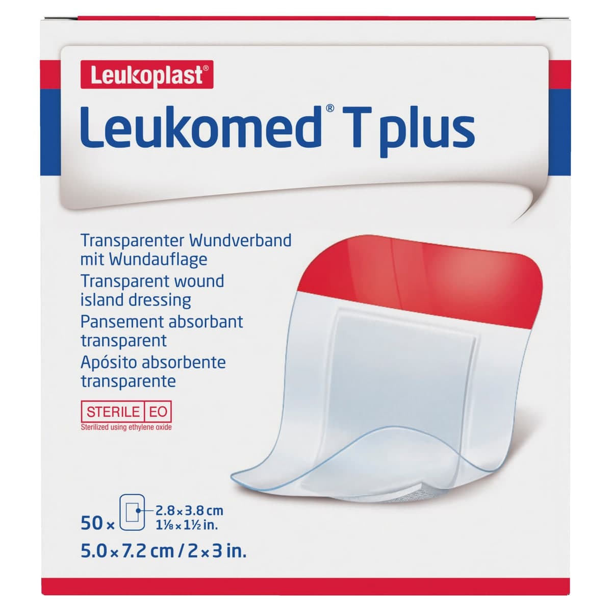 Thumbnail Leukomed T Plus Waterproof Dressing 5cm x 7.2cm (1 dressing only)