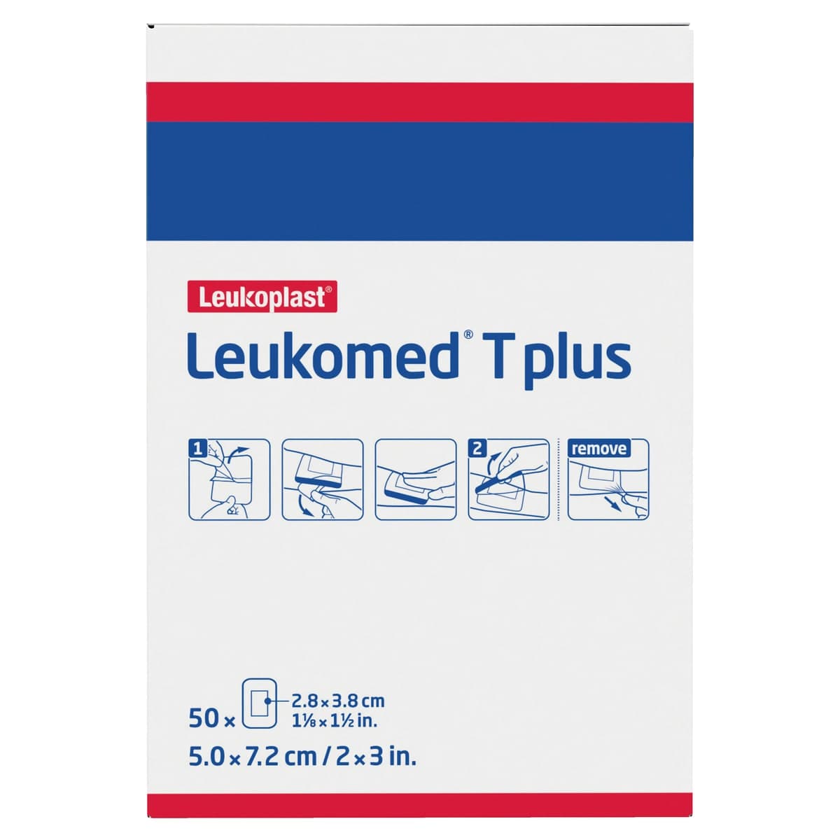 Thumbnail Leukomed T Plus Waterproof Dressing 5cm x 7.2cm (1 dressing only)
