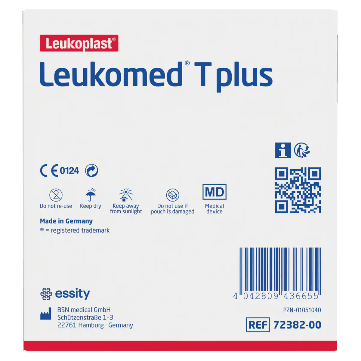 Thumbnail Leukomed T Plus Waterproof Dressing 5cm x 7.2cm (1 dressing only)