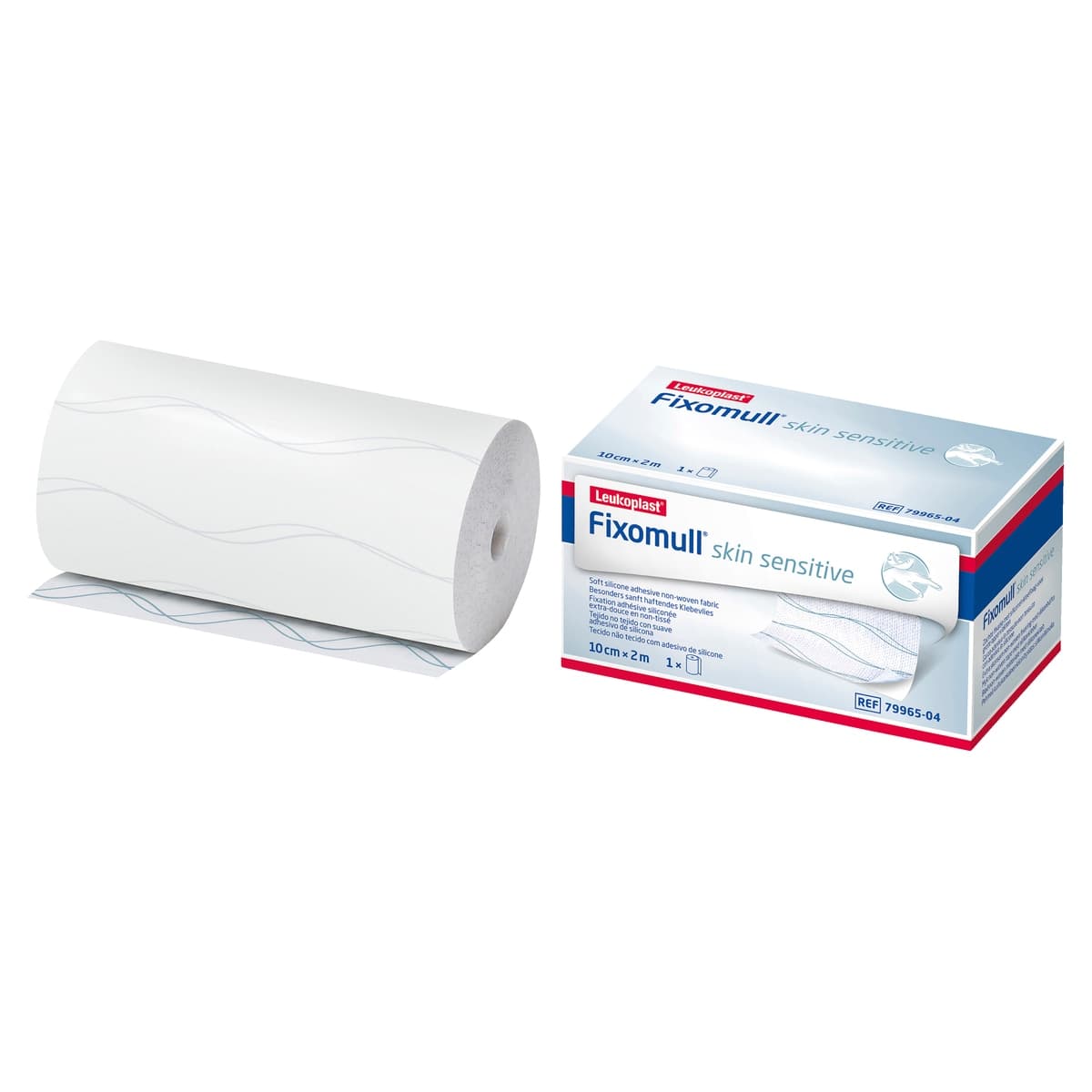 Thumbnail Fixomull Skin Sensitive Silicone Adhesive 10cm x 2m 1 Roll
