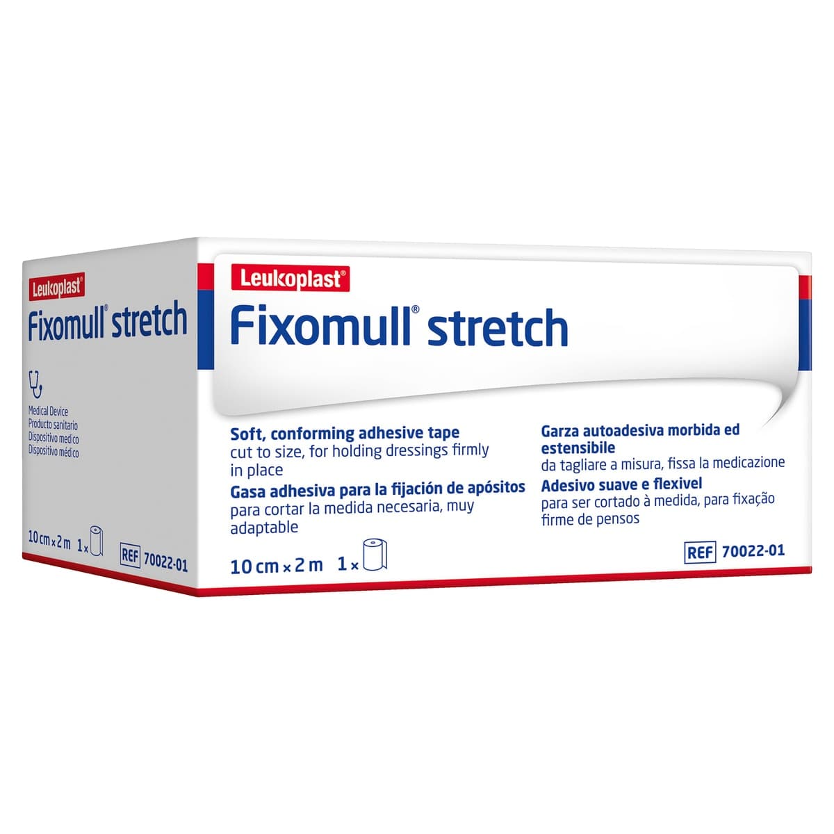 Thumbnail Fixomull Low Allergy Stretch Tape 10cm x 2m