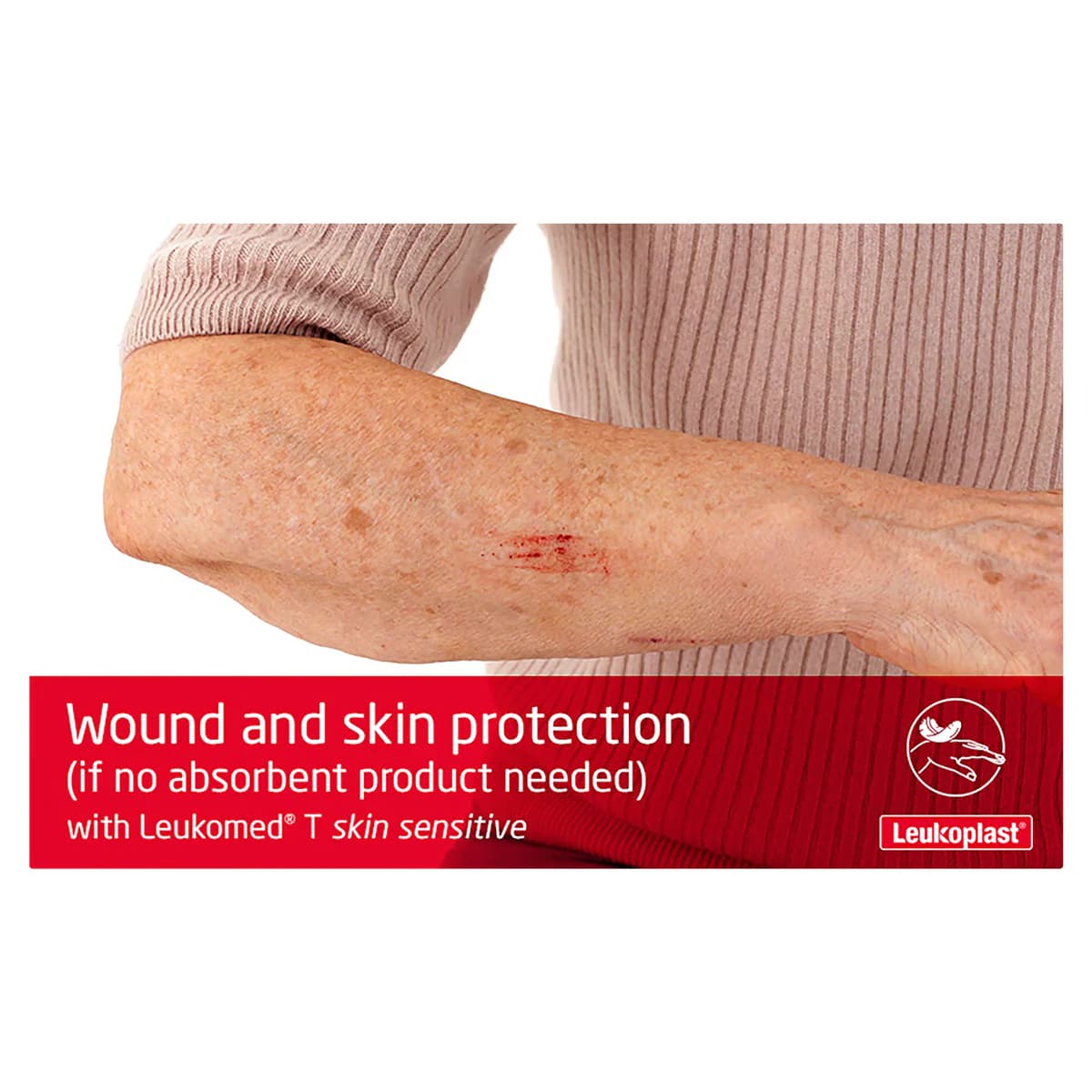Thumbnail Leukoplast Leukomed T Skin Sensitive 5cm x 7.2cm 5 Pack