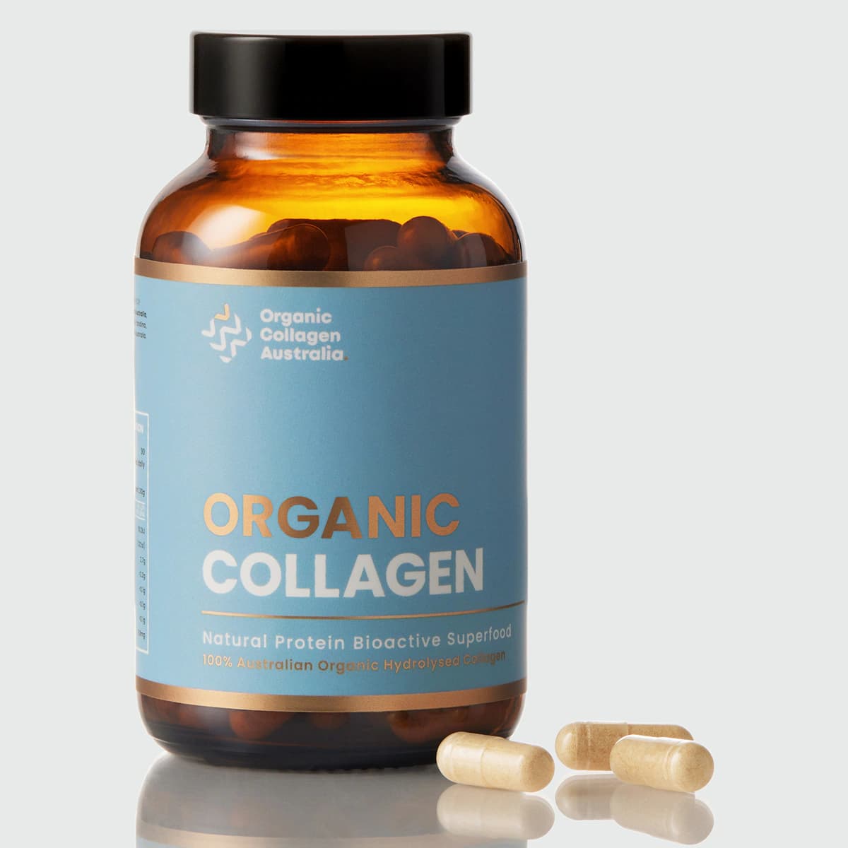 Thumbnail Organic Collagen Australia Organic Hydrolysed Collagen 120 Capsules