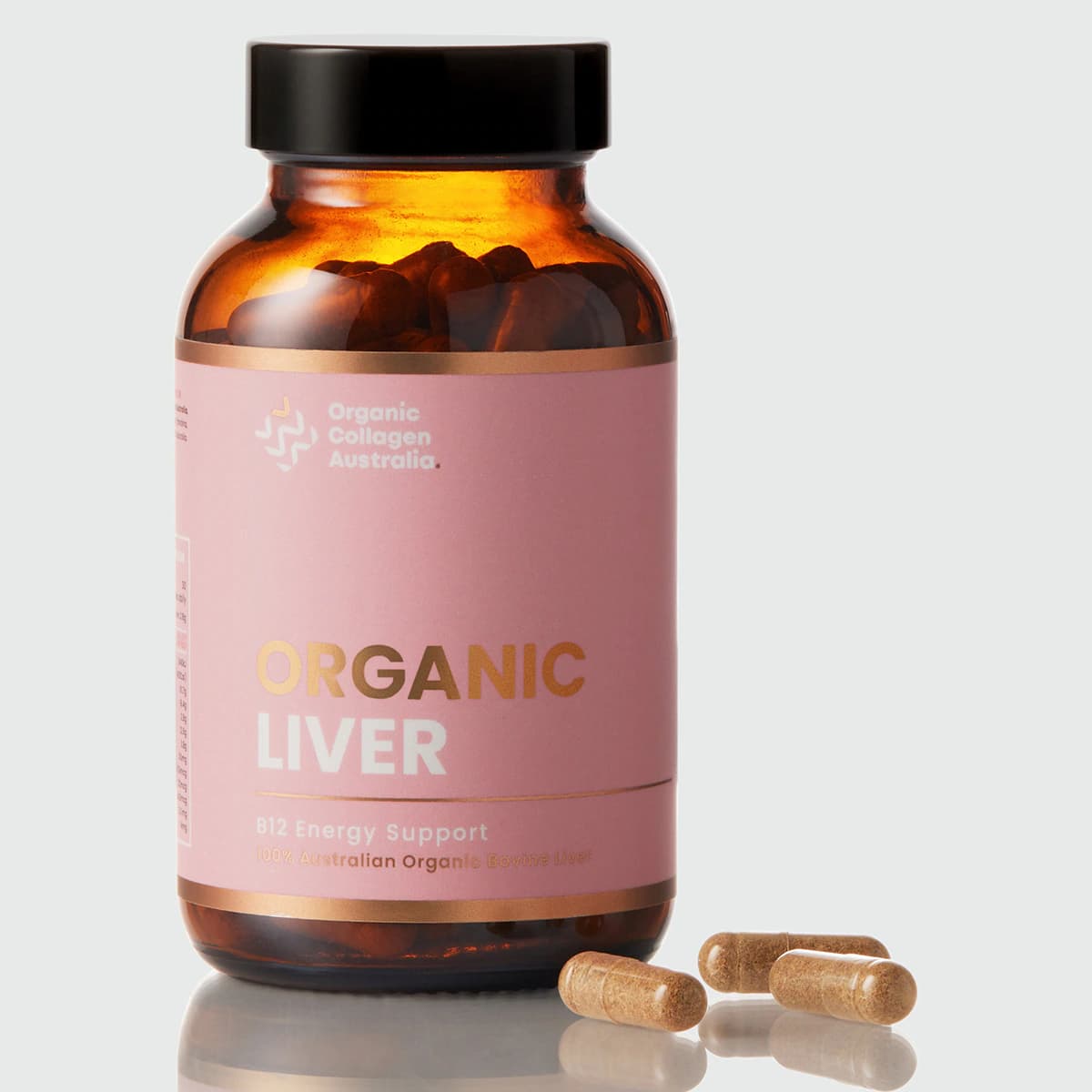 Thumbnail Organic Collagen Australia Organic Liver 120 Capsules
