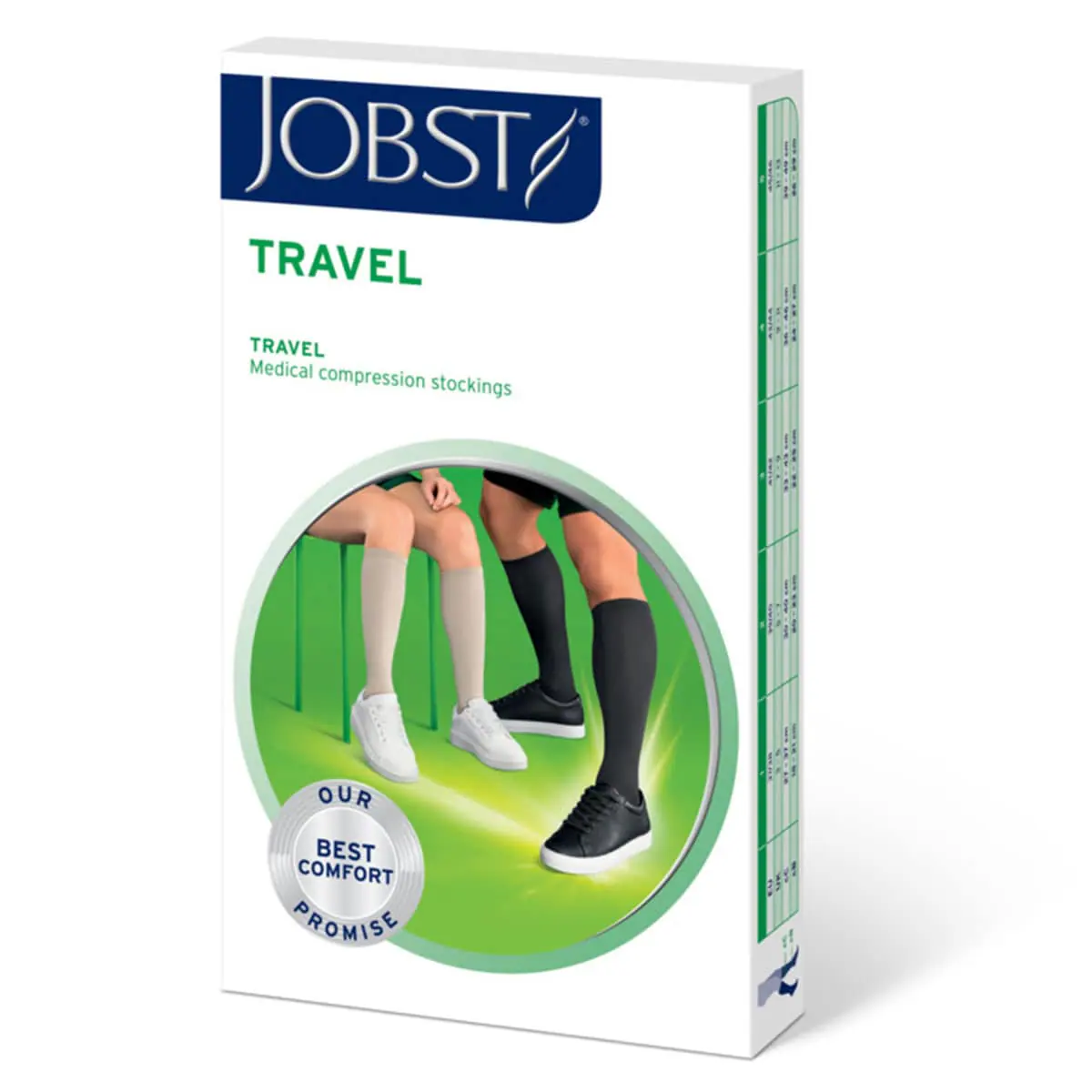 Thumbnail Jobst Compression Travel Socks Beige Size 1 - 1 Pair