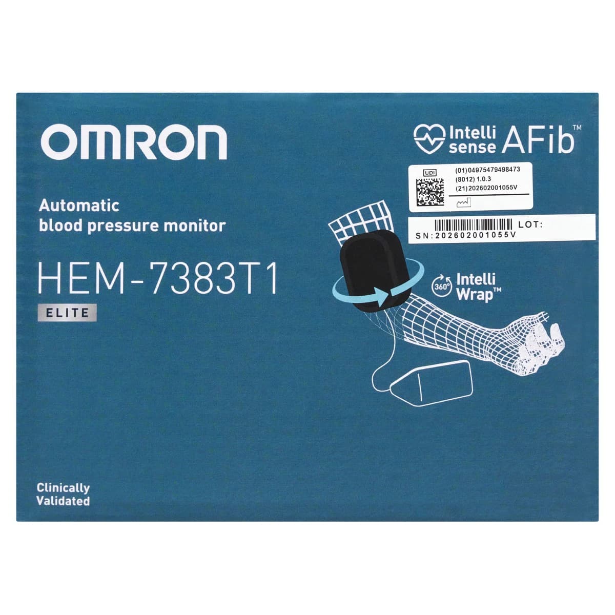 Thumbnail Omron Elite Blood Pressure Monitor HEM7383T1