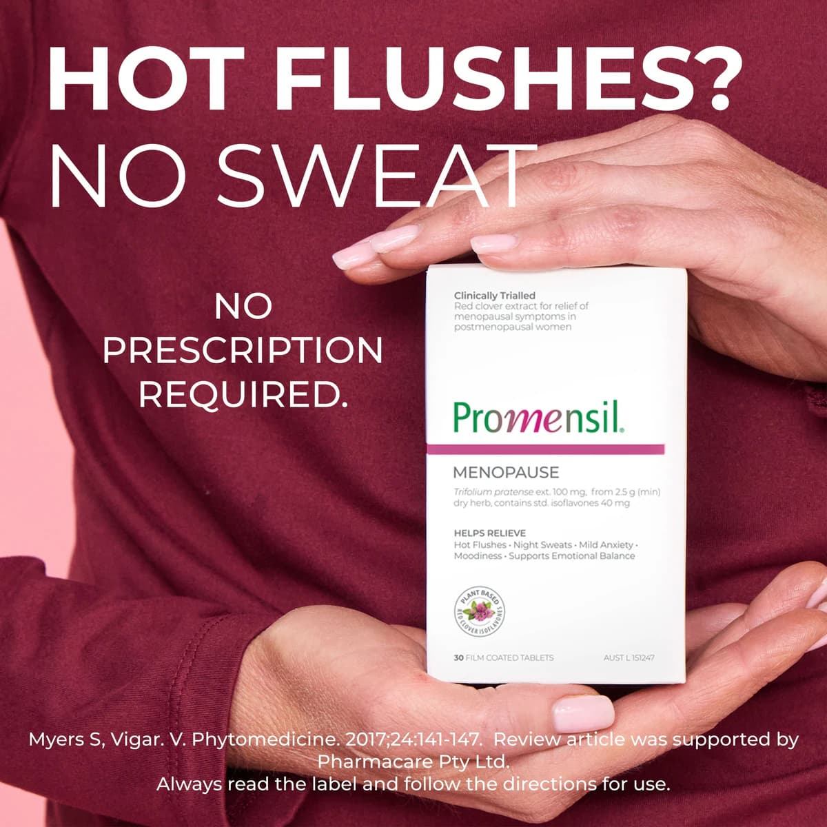 Thumbnail Promensil Menopause 30 Tablets