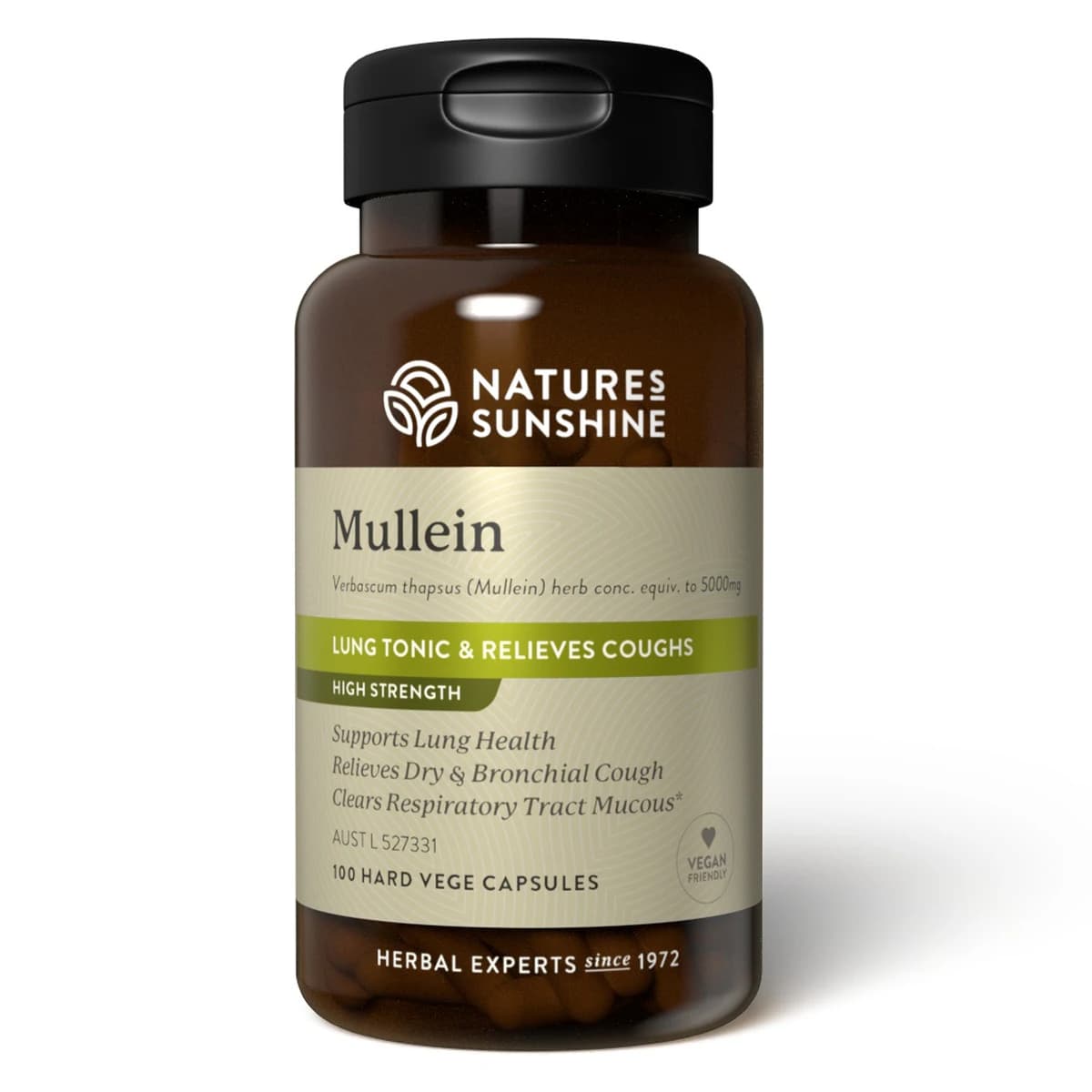Thumbnail Nature's Sunshine Mullein 300mg 100 Capsules
