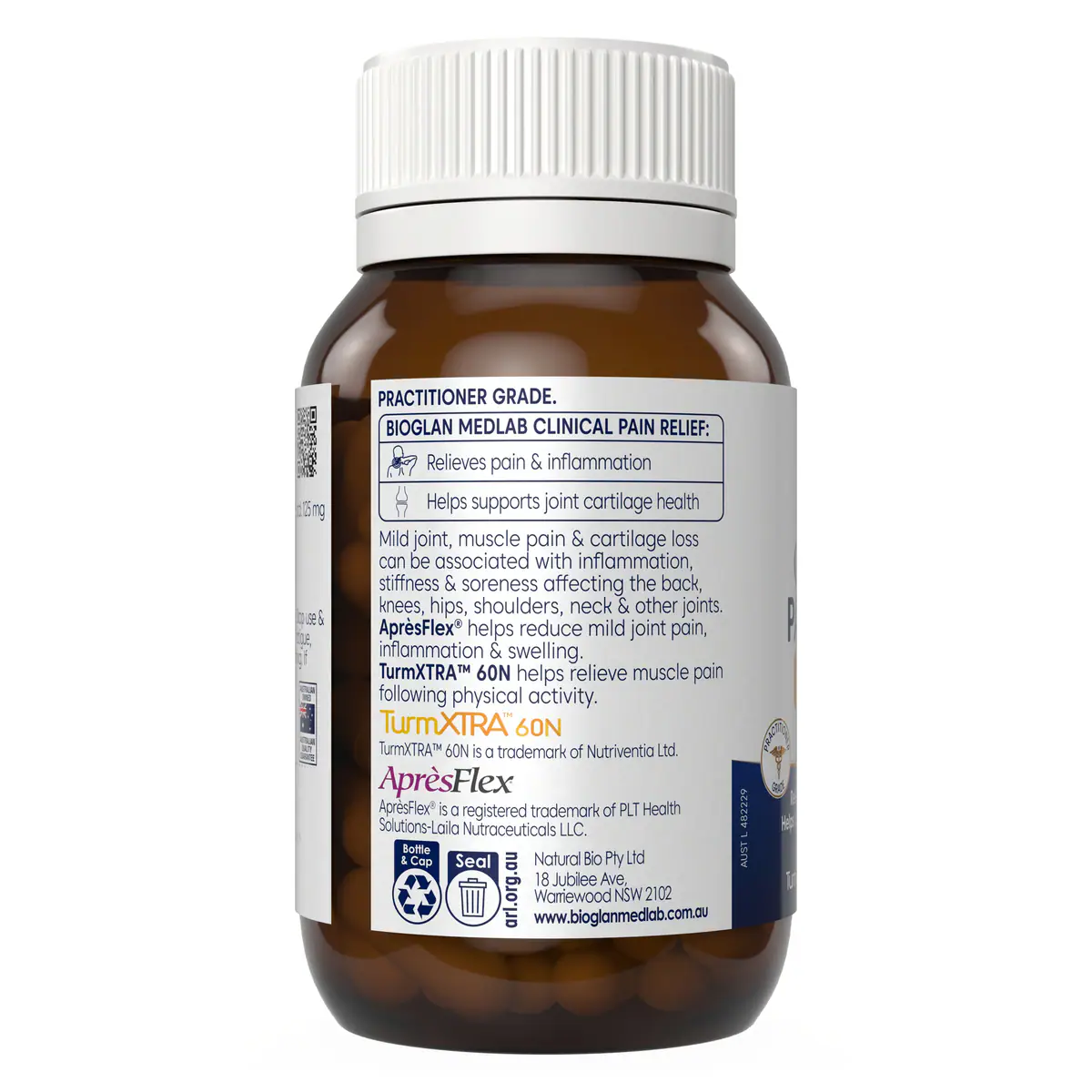 Thumbnail Medlab Clinical Pain Relief 30 Capsules