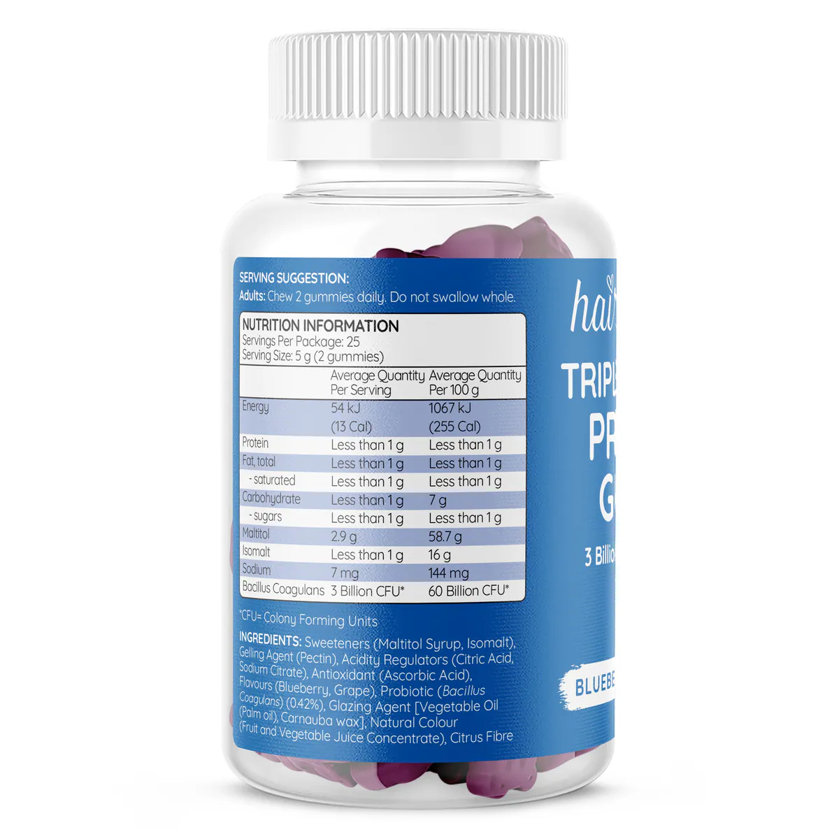 Thumbnail Haircarebear Triple Strength Probiotic Gummies 125g