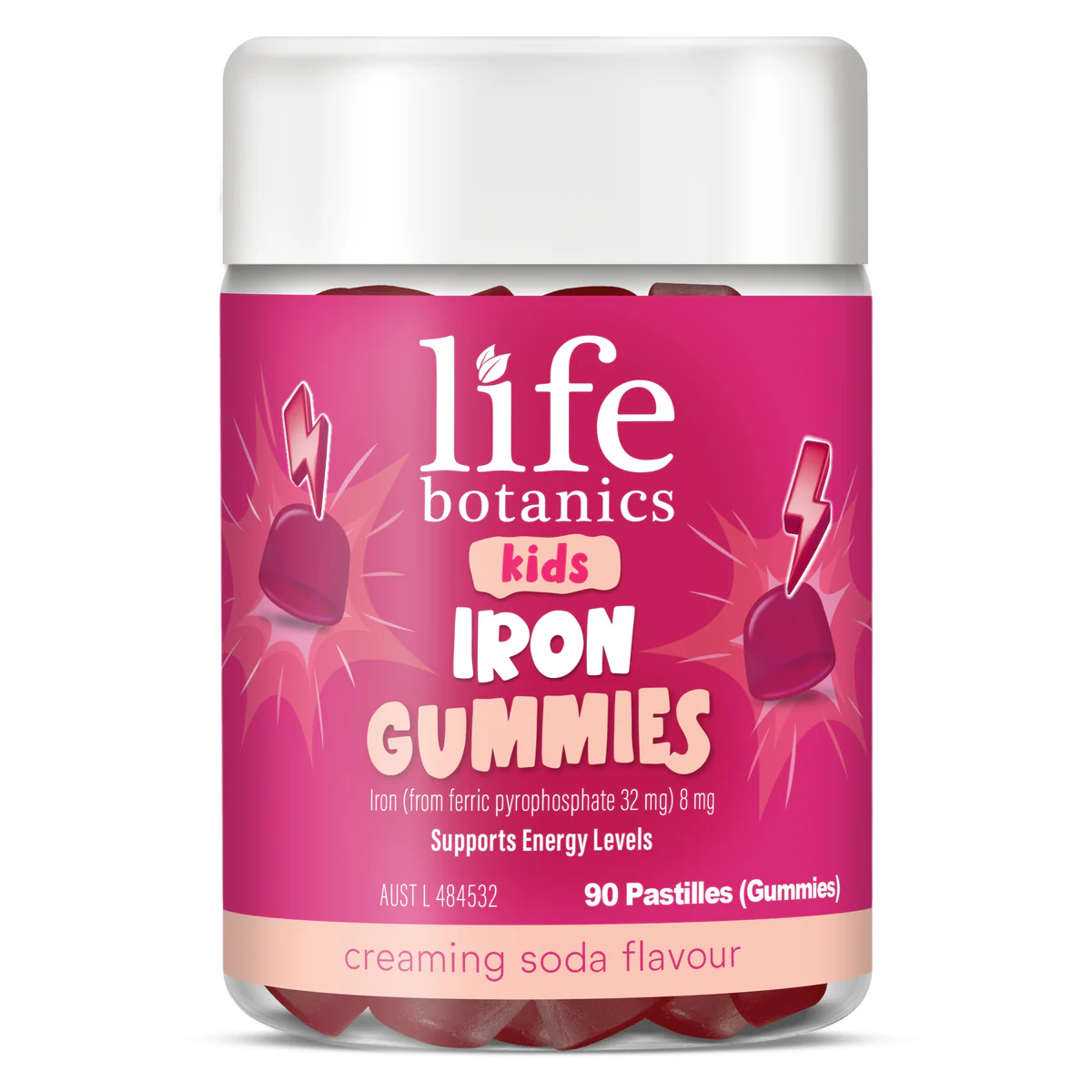 Thumbnail Life Botanics Kids Iron Gummies 90 Pack