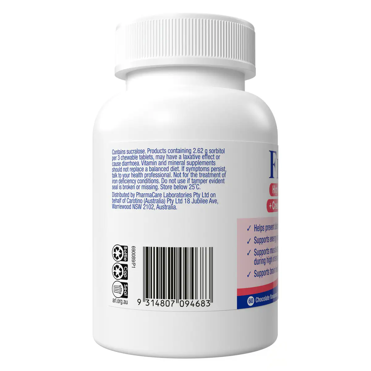 Thumbnail Fefol High Strength Iron + Creatine Chewables Chocolate 60 Pack