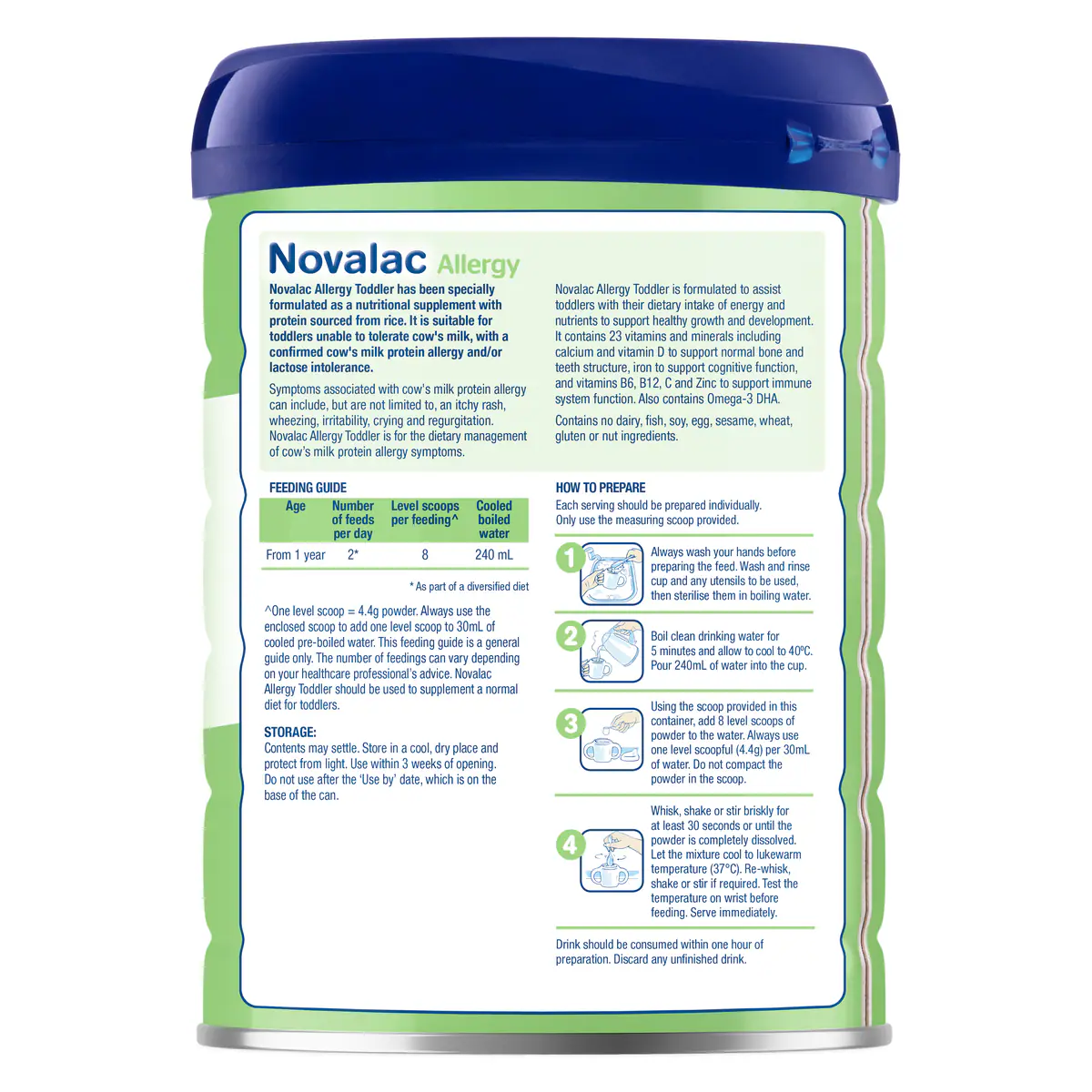 Thumbnail Novalac Allergy Toddler Formula 800g