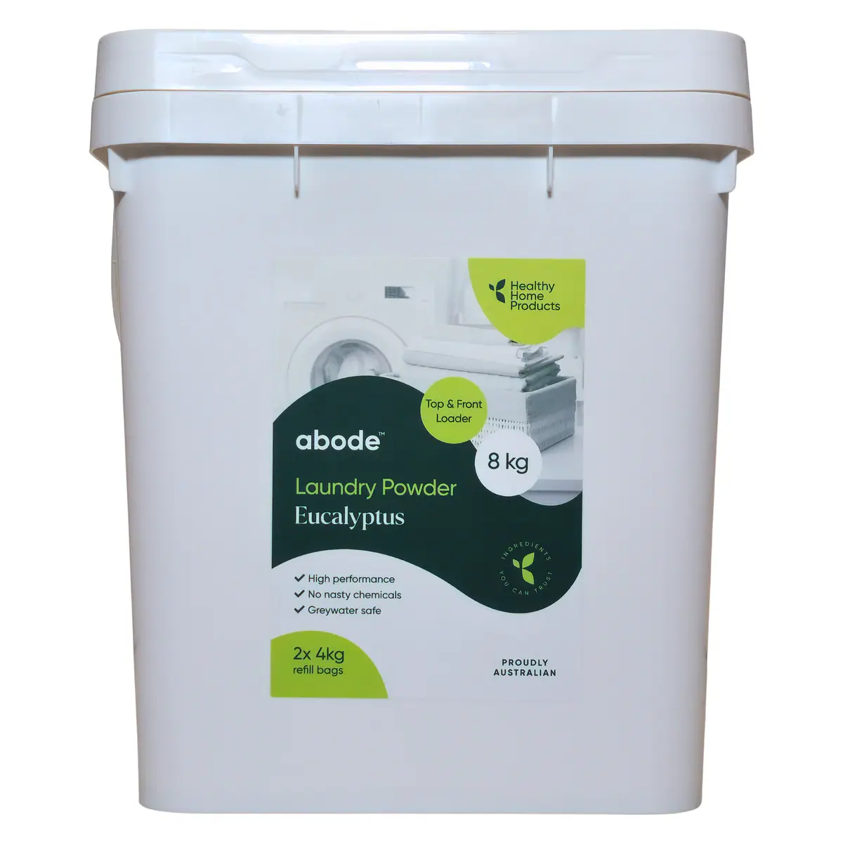 Thumbnail Abode Laundry Powder Eucalyptus 8Kg