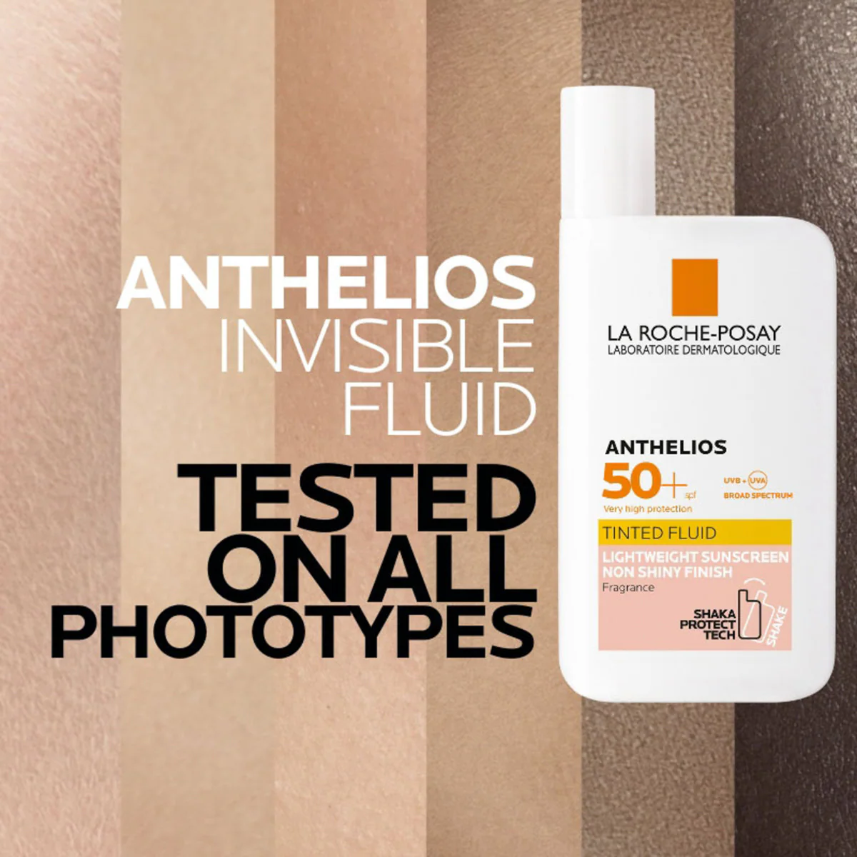 Thumbnail La Roche Posay Anthelios Invisible Fluid Tinted SPF 50+ 50ml