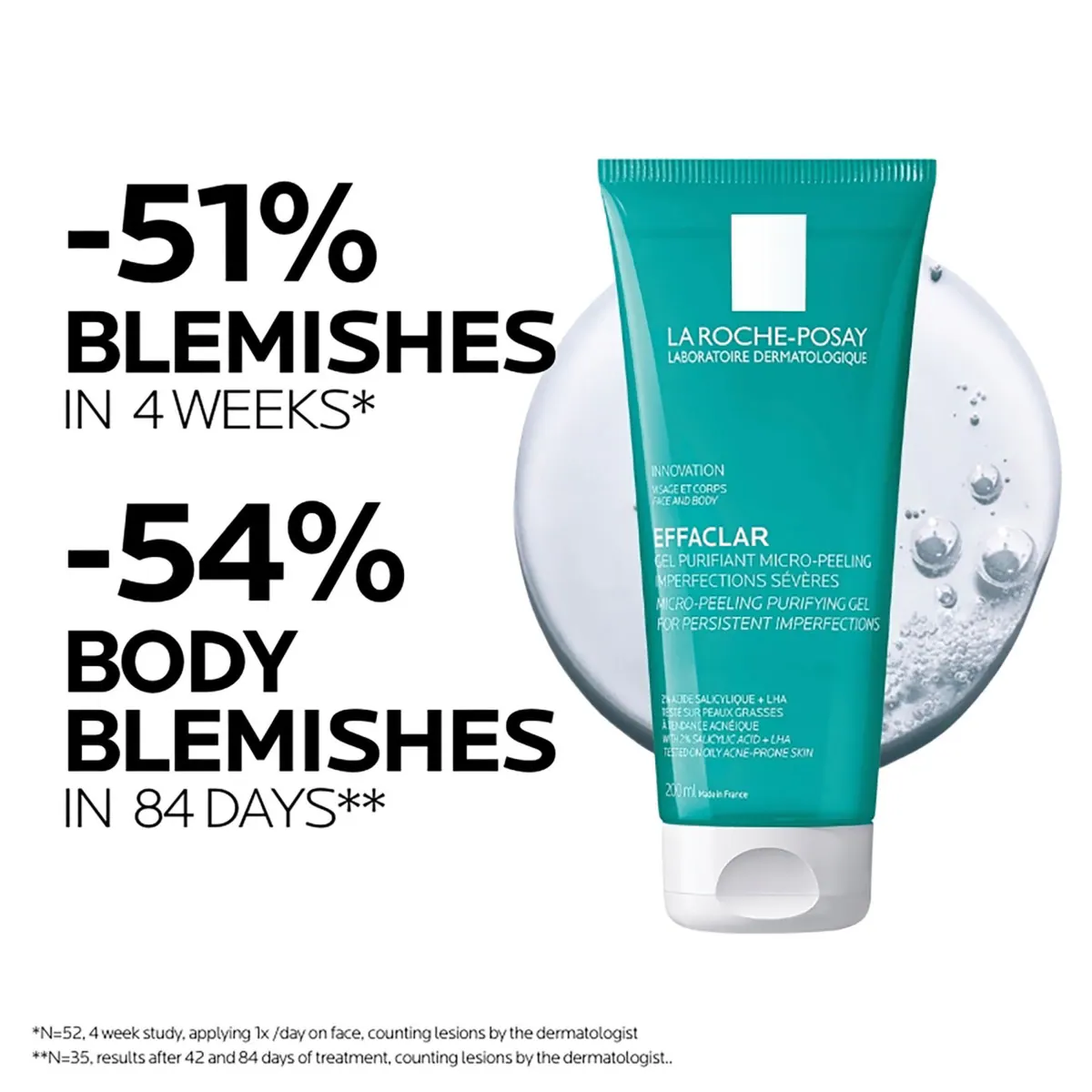 Thumbnail La Roche Posay Effaclar Micro-Peeling Gel Cleanser 200ml