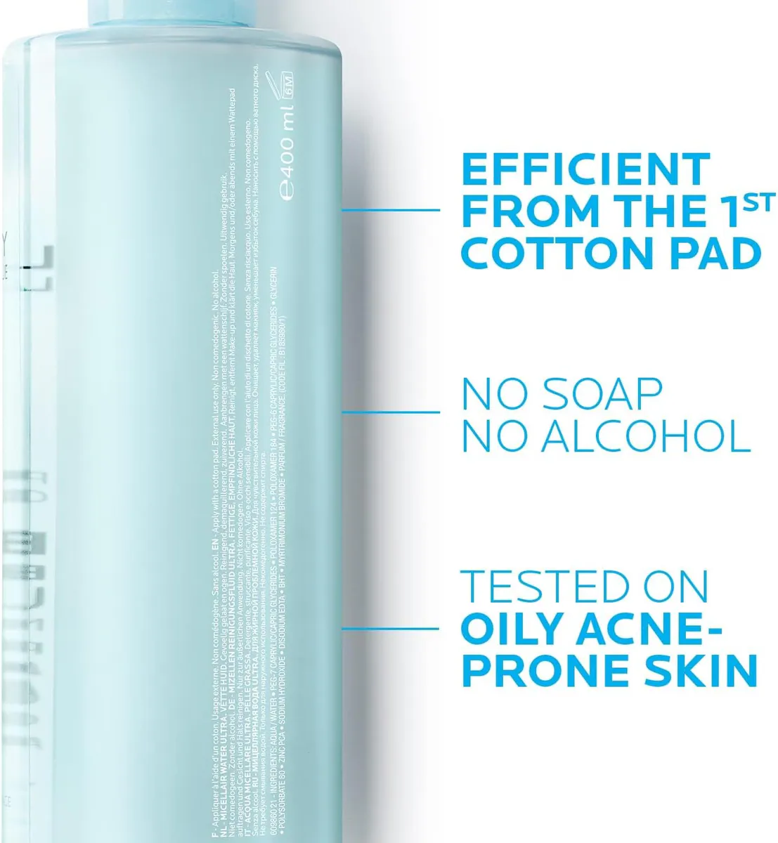 Thumbnail La Roche Posay Effaclar Micellar Water 400ml