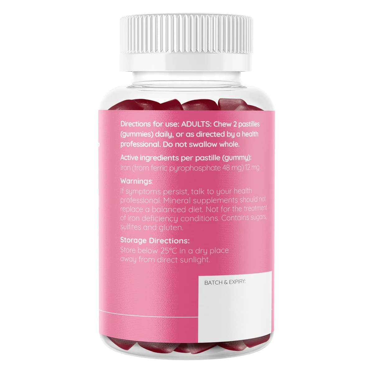 Thumbnail Healthcarebear Iron Gummies 60 Pack