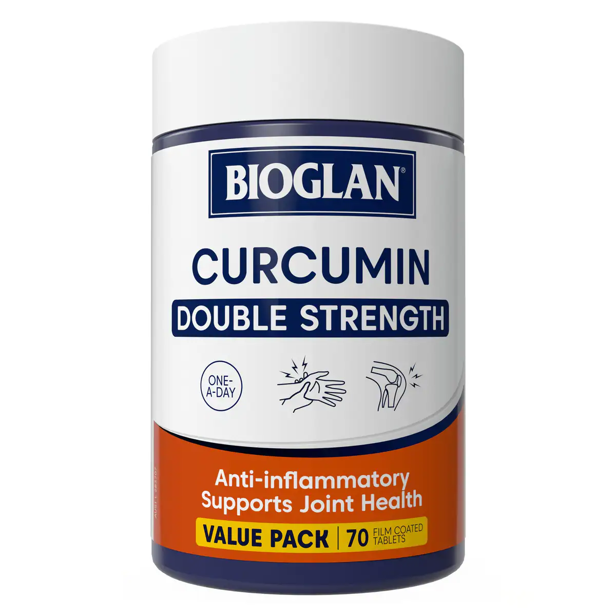 Thumbnail Bioglan Curcumin Double Strength 70 Tablets