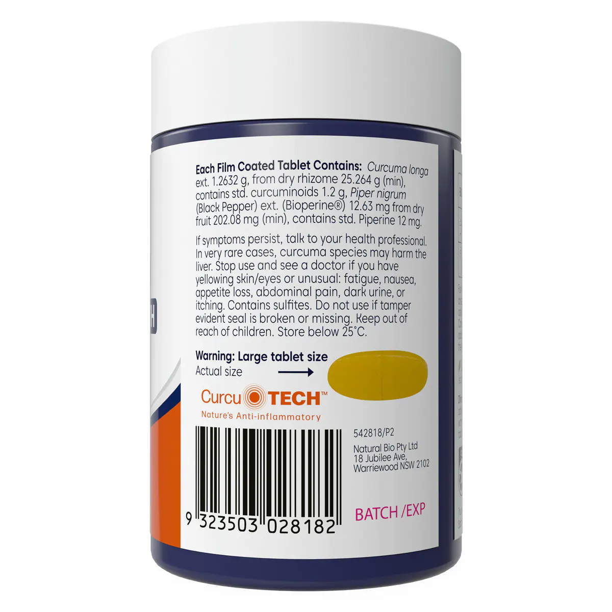 Thumbnail Bioglan Curcumin Double Strength 70 Tablets