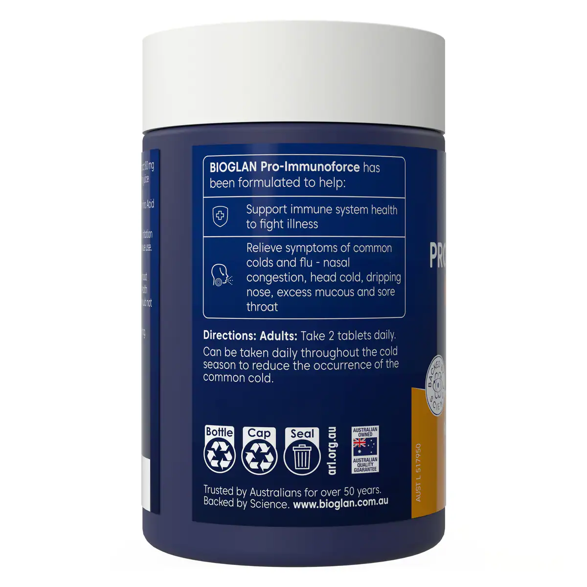 Thumbnail Bioglan Pro-Immunoforce 60 Tablets