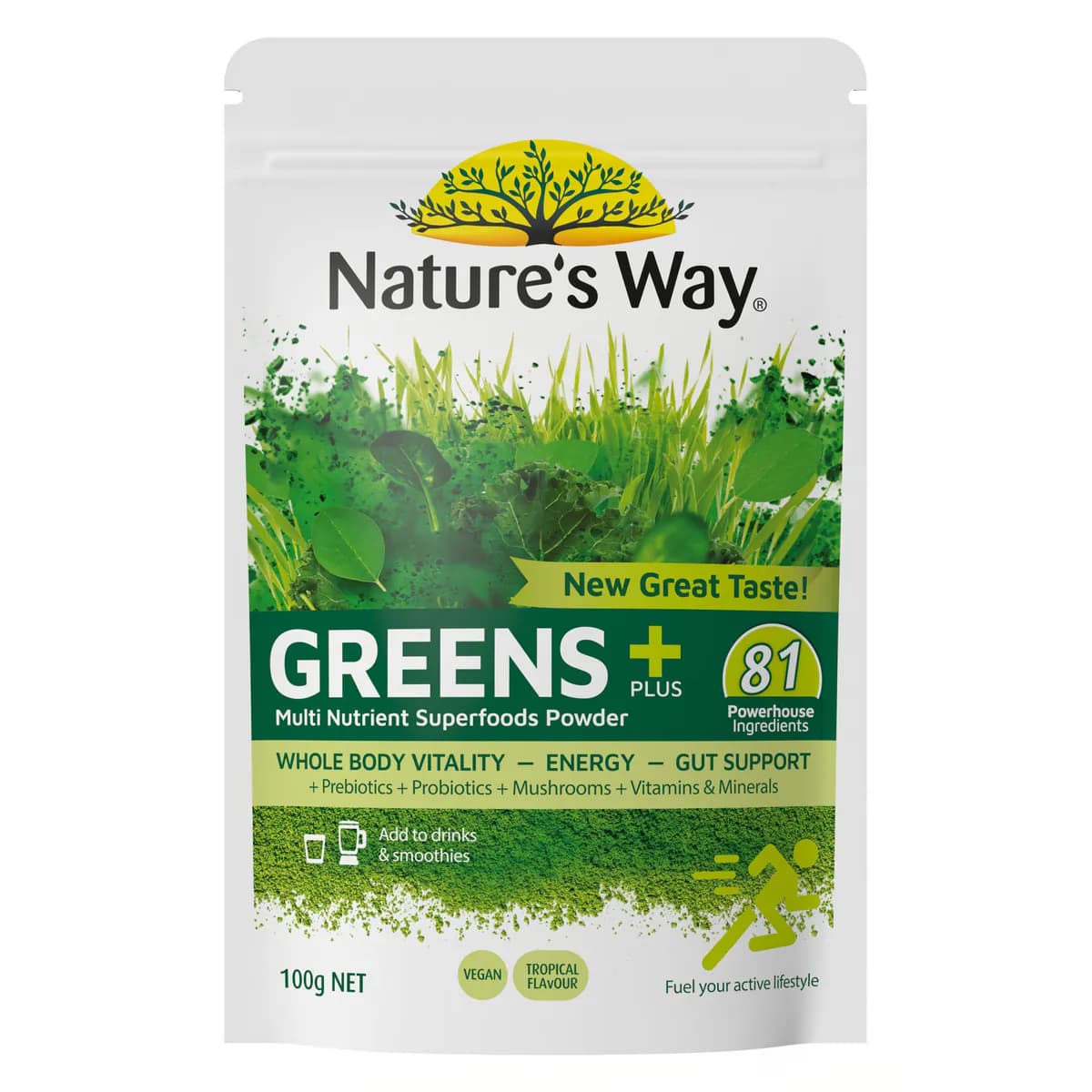 Thumbnail Nature's Way Superfood Greens Plus Powder 100g