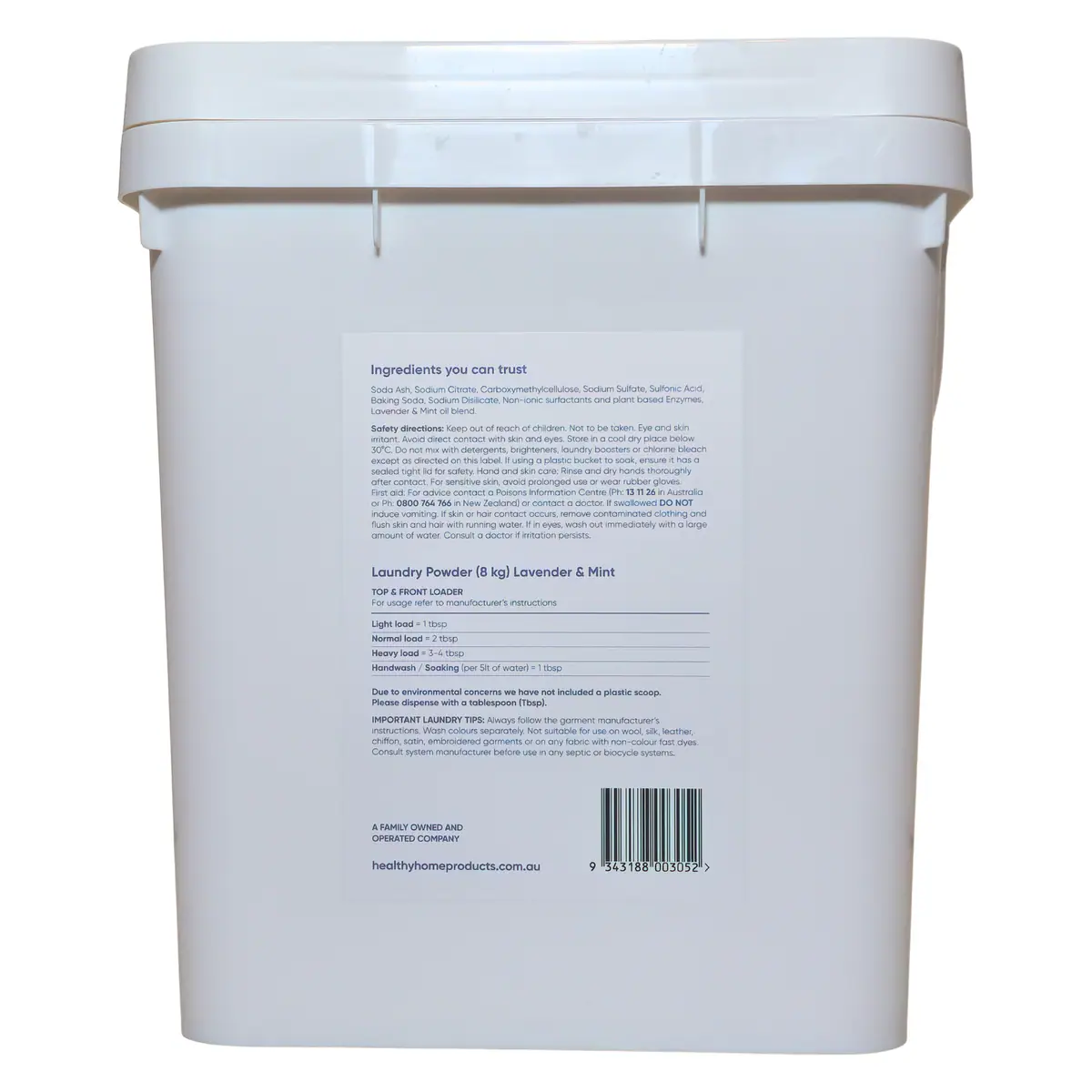 Thumbnail Abode Laundry Powder Lavender & Mint 8Kg