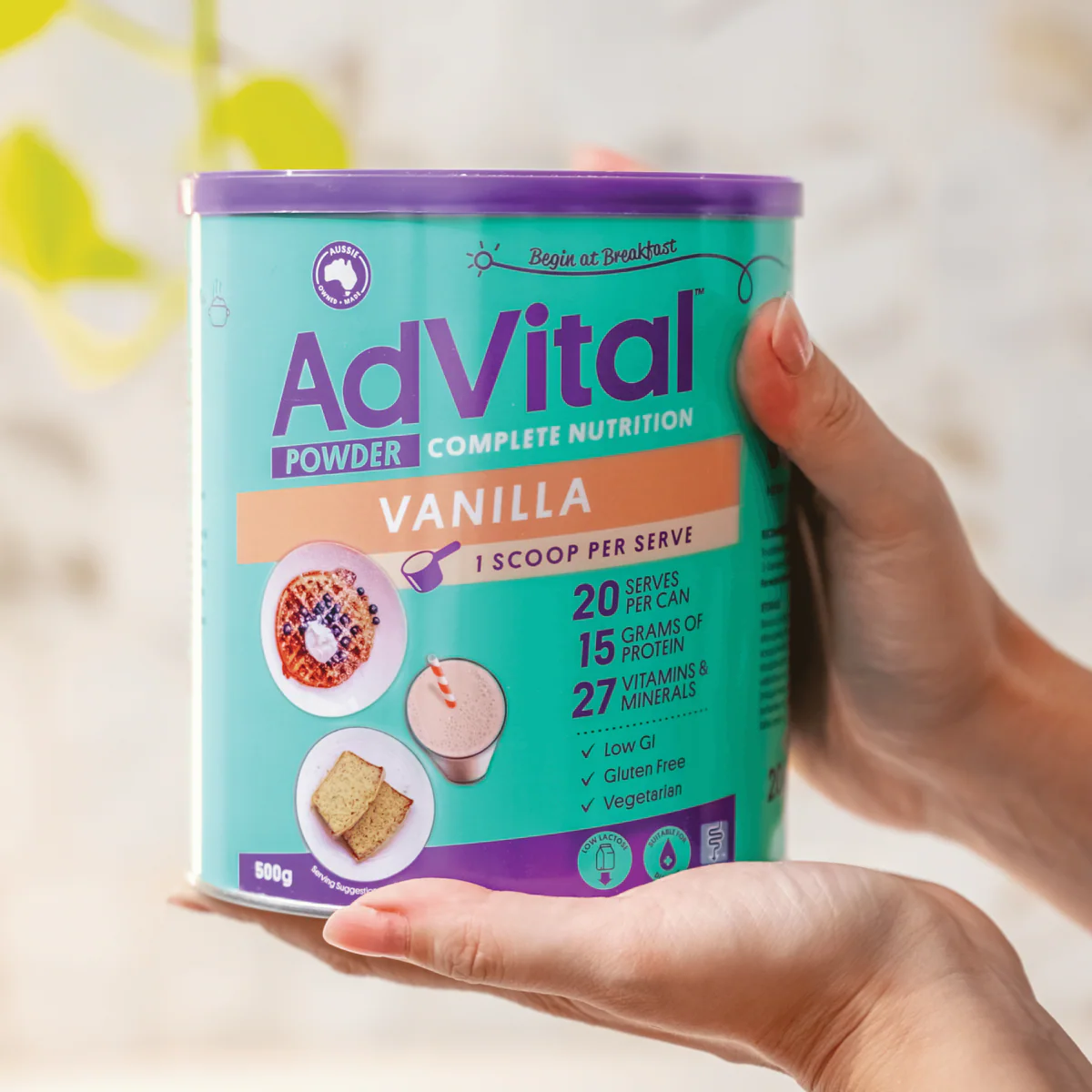 Thumbnail AdVital Nutritionally Complete Vanilla Powder 500g