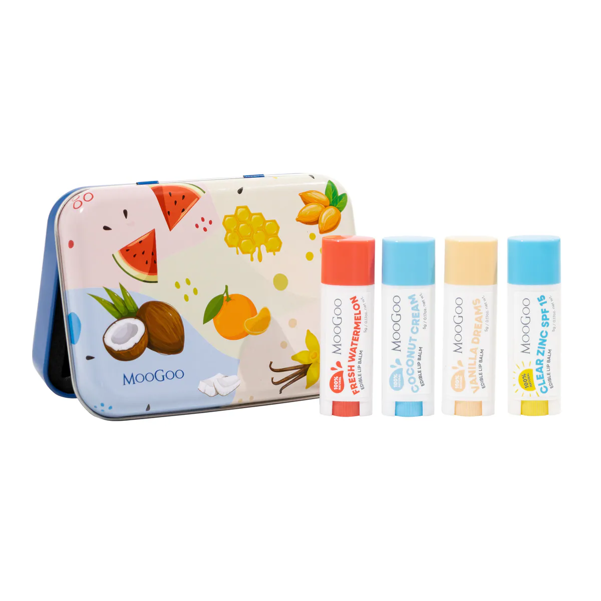 Thumbnail Moogoo Edible Lip Balm 4 Pack