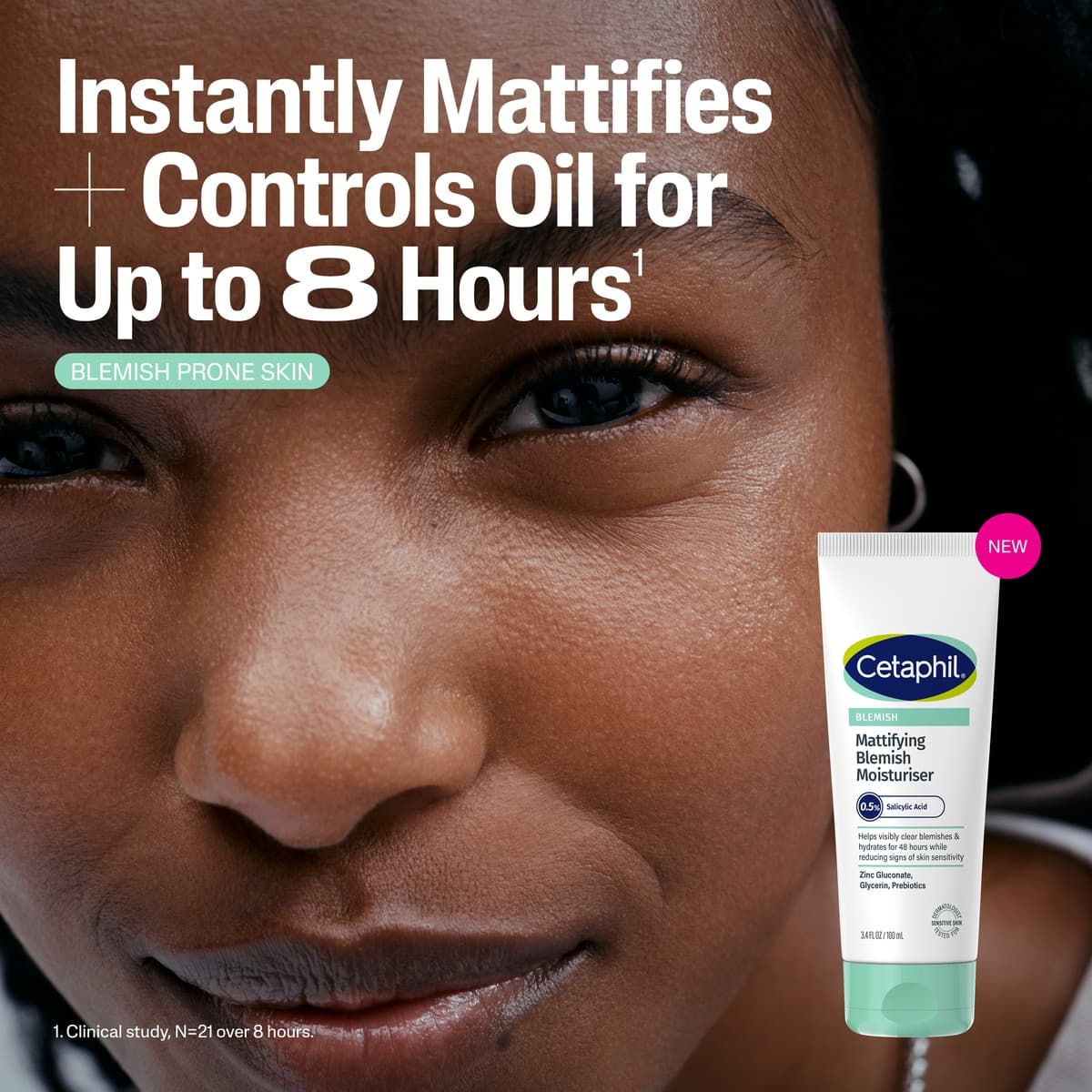 Thumbnail Cetaphil Mattifying Blemish Moisturiser 100mL