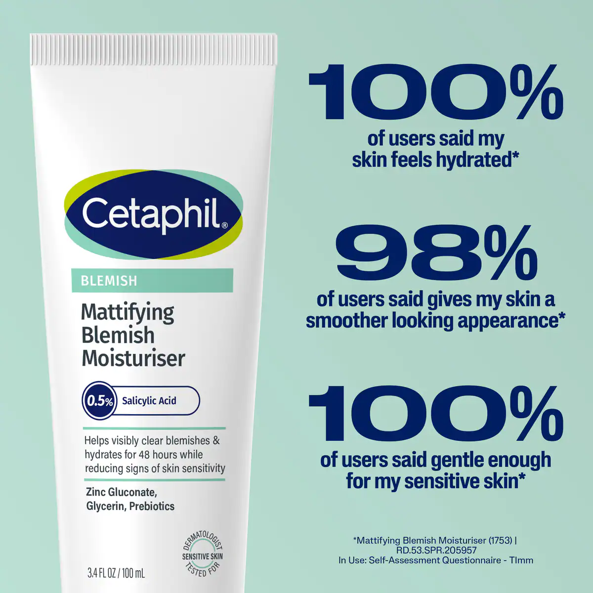 Thumbnail Cetaphil Mattifying Blemish Moisturiser 100mL